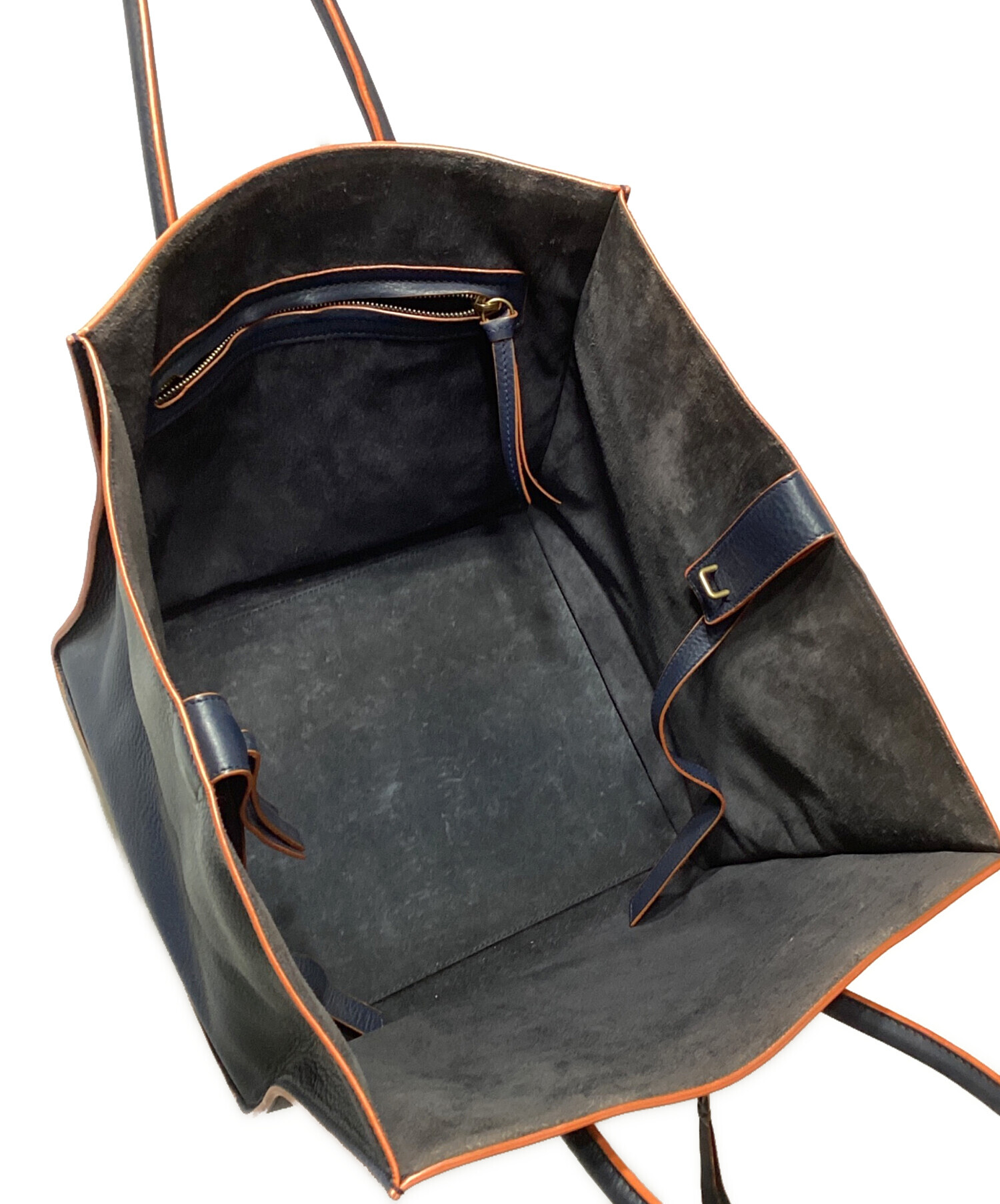 中古・古着通販】CELINE (セリーヌ) ショルダーバッグ ネイビー