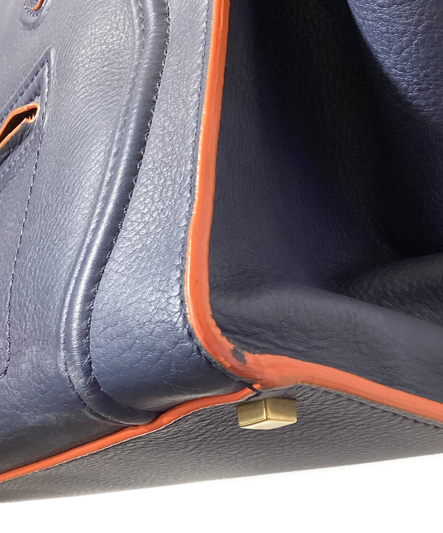 中古・古着通販】CELINE (セリーヌ) ショルダーバッグ ネイビー