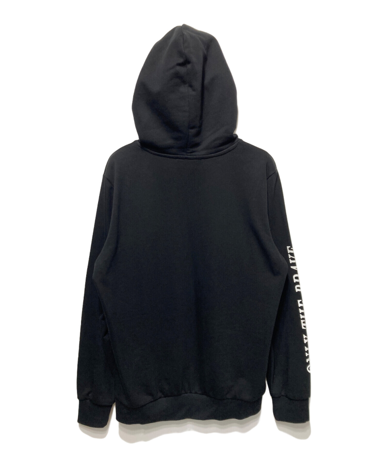 中古・古着通販】DIESEL (ディーゼル) ロゴパーカー ブラック サイズ:M 