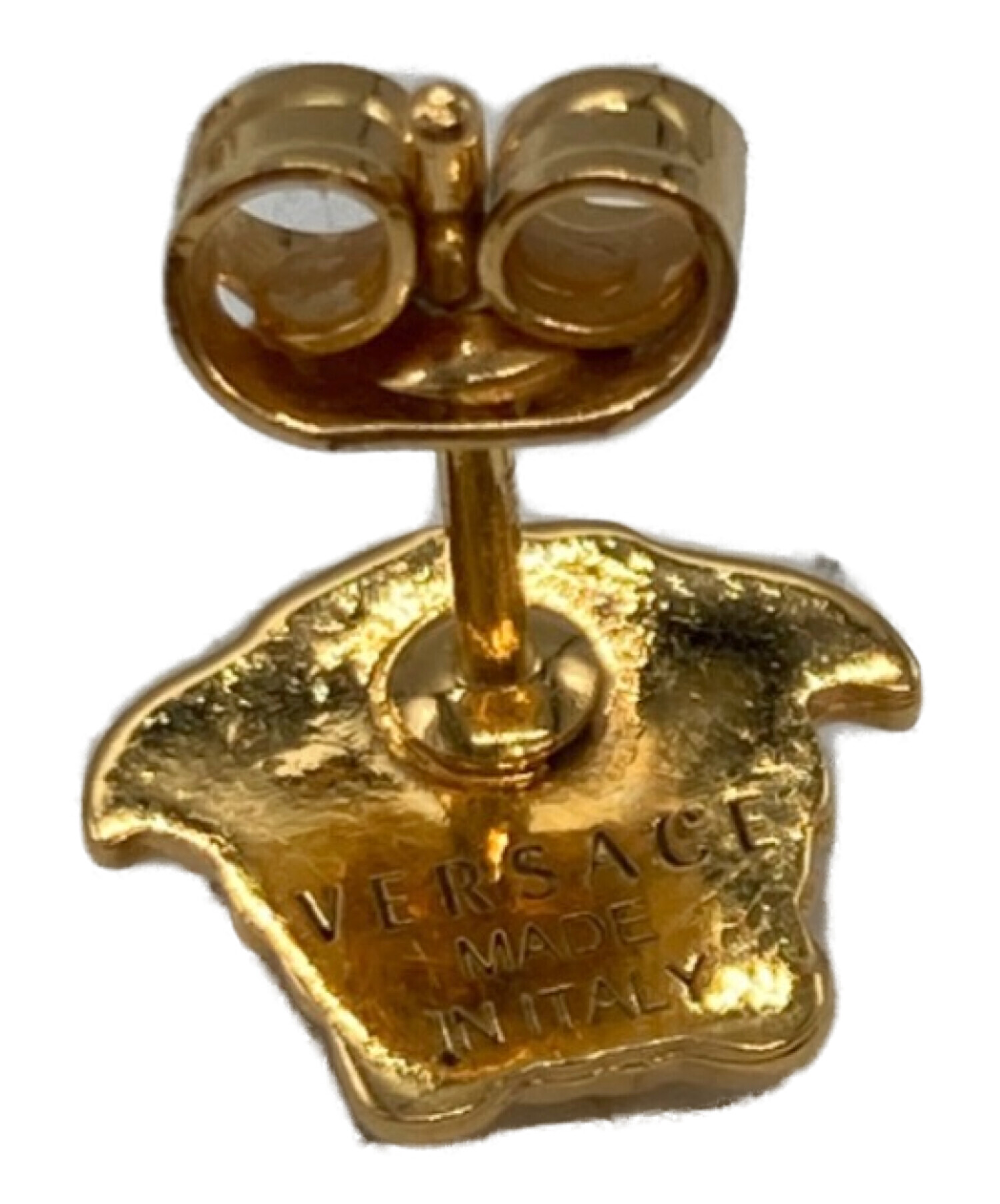中古・古着通販】VERSACE (ヴェルサーチェ) メドゥーサピアス 金メッキ