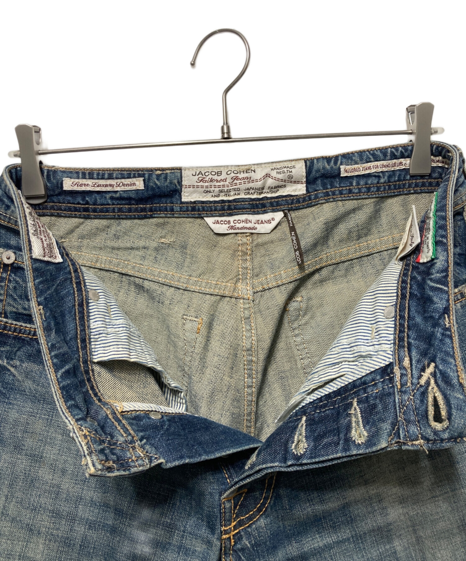 美品】 ヤコブコーエン JACOB COHEN デニム 688 イタリア 34 【美品 