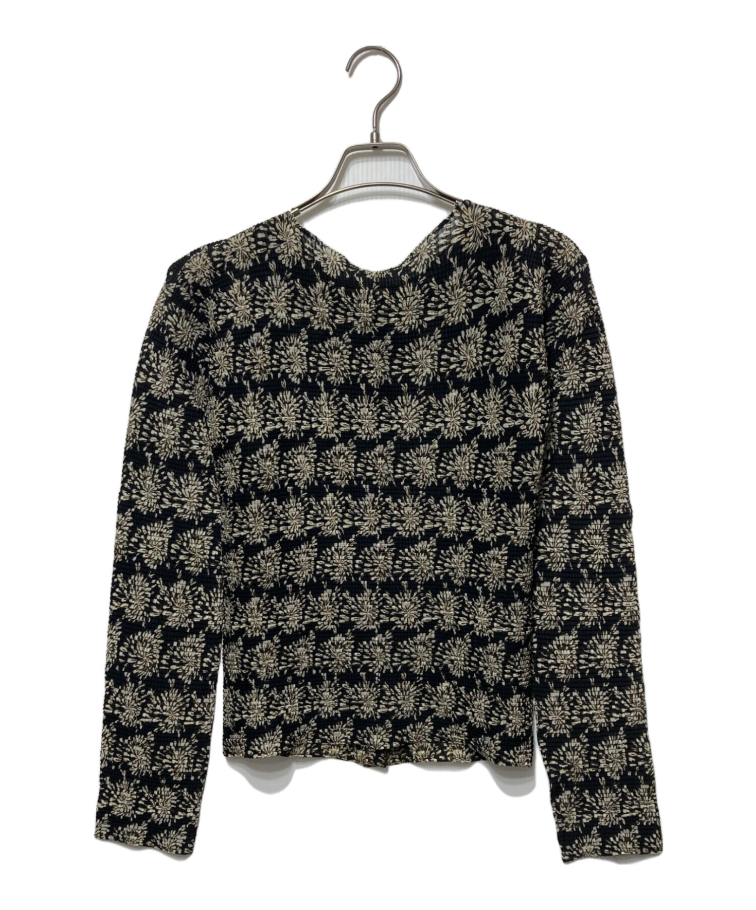 中古・古着通販】ISSEY MIYAKE (イッセイミヤケ) 花柄プリーツ