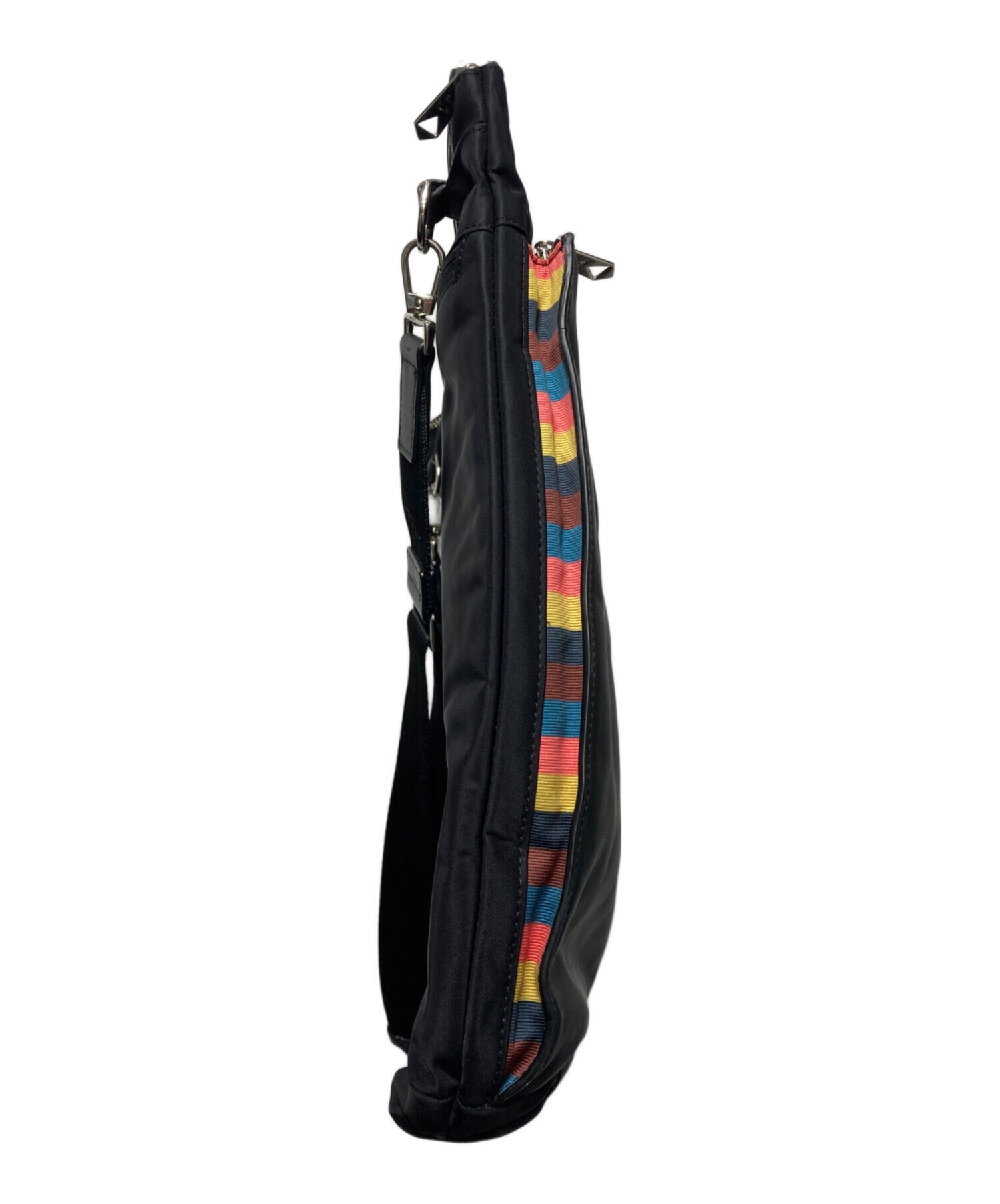 【極美品】ポールスミス　ヘルメットバッグ　2WAYバッグ 中古・古着通販】PAUL SMITH (ポールスミス) ナイロンブライト
