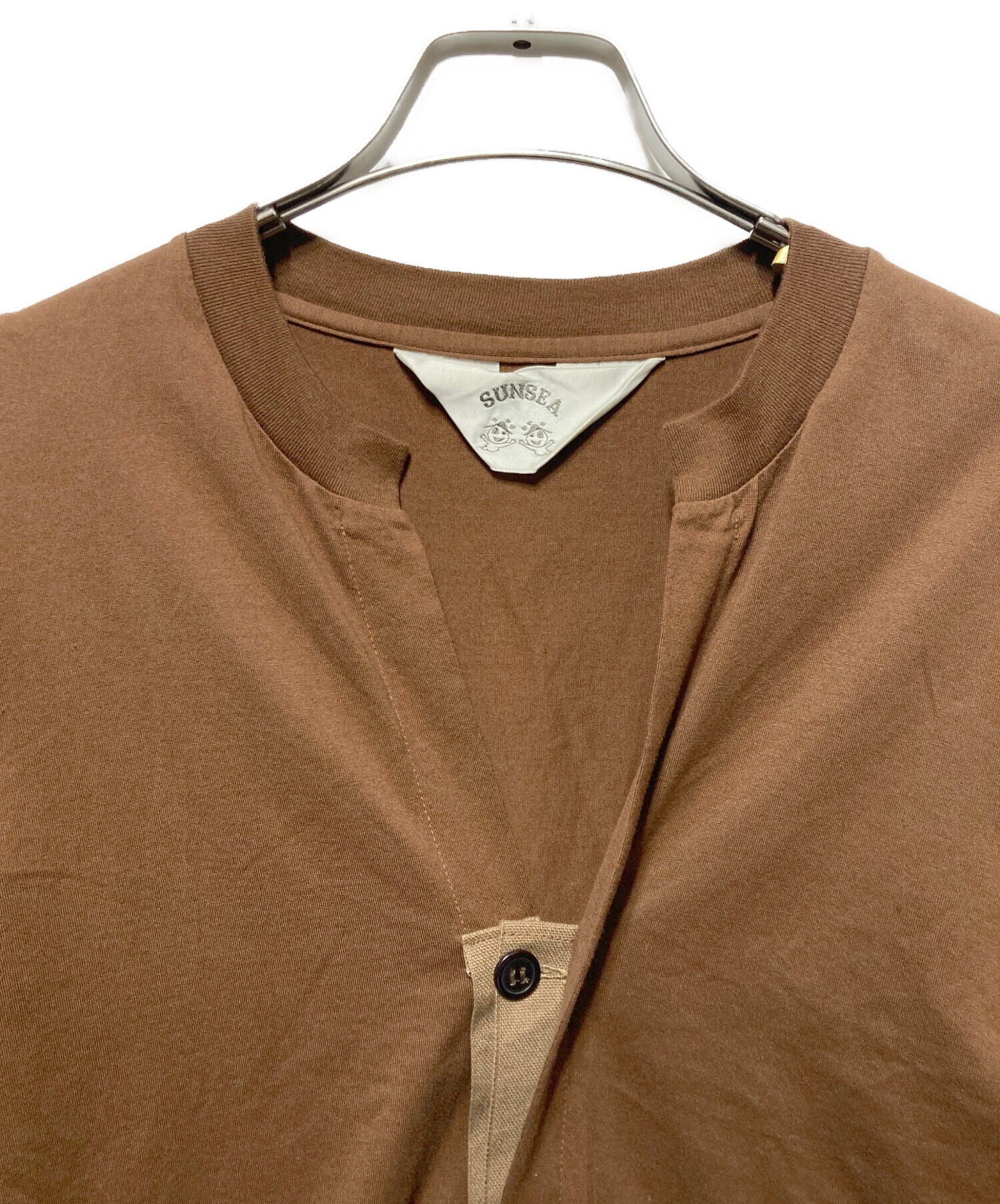 中古・古着通販】SUNSEA (サンシー) T-SHIRT CUSTOMIZED CARDUGAN 