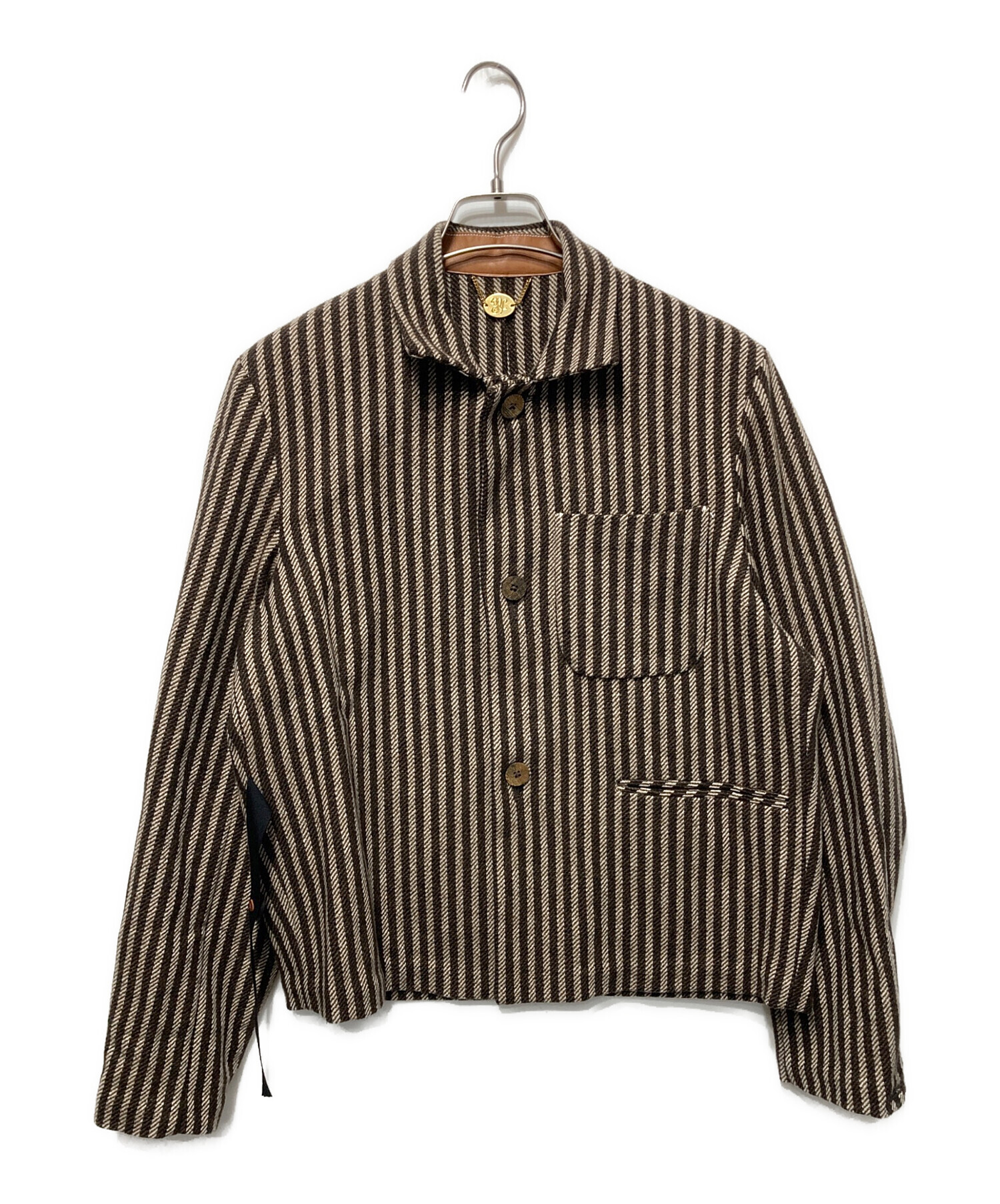 中古・古着通販】SUNSEA (サンシー) CAFFE MOCHA JACKET ブラウン