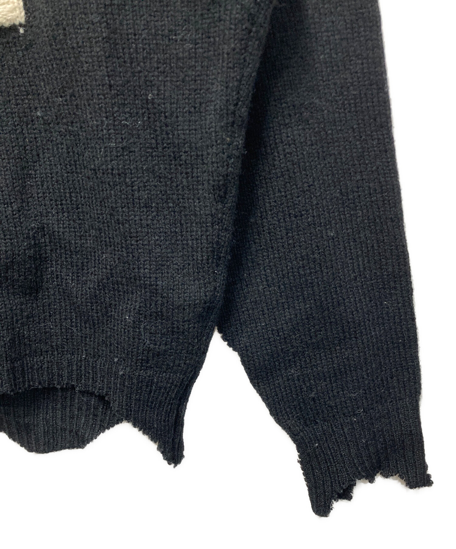中古・古着通販】SAINT MICHAEL (セントマイケル) WOOL SWTER SIN
