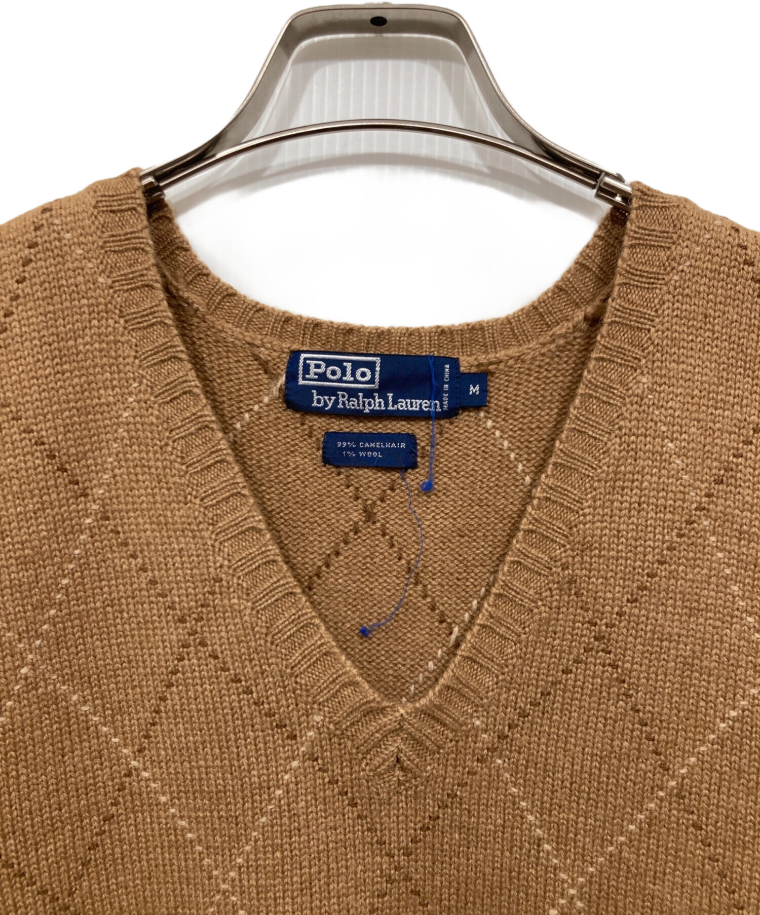【最終価格】Ralph Laurenウールベスト POLO RALPH LAUREN / ポロラルフローレン | 異素材切替 ウール ベスト