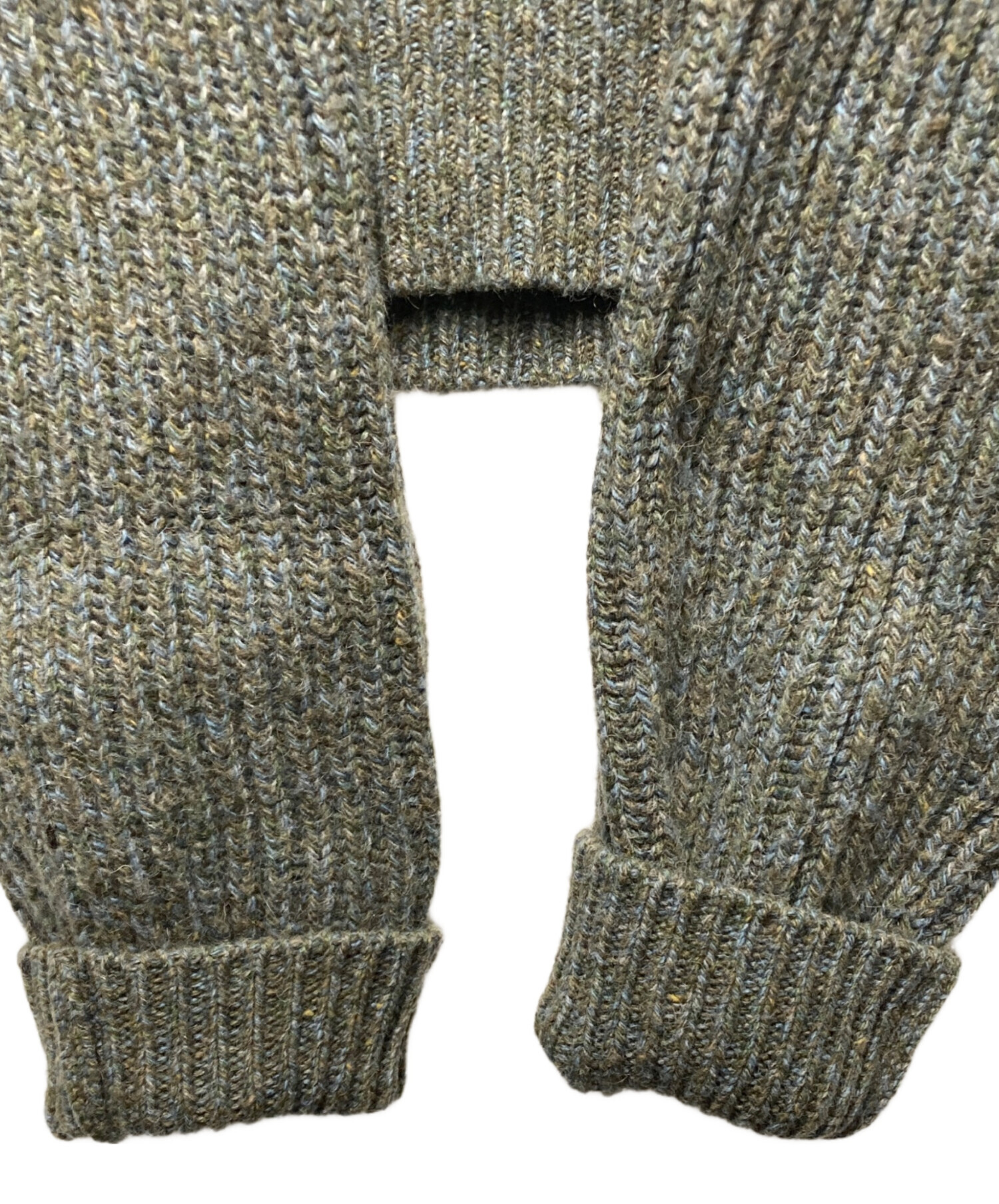 中古・古着通販】CristaSeya (クリスタセヤ) CAMEL RIBBED RAGLAN