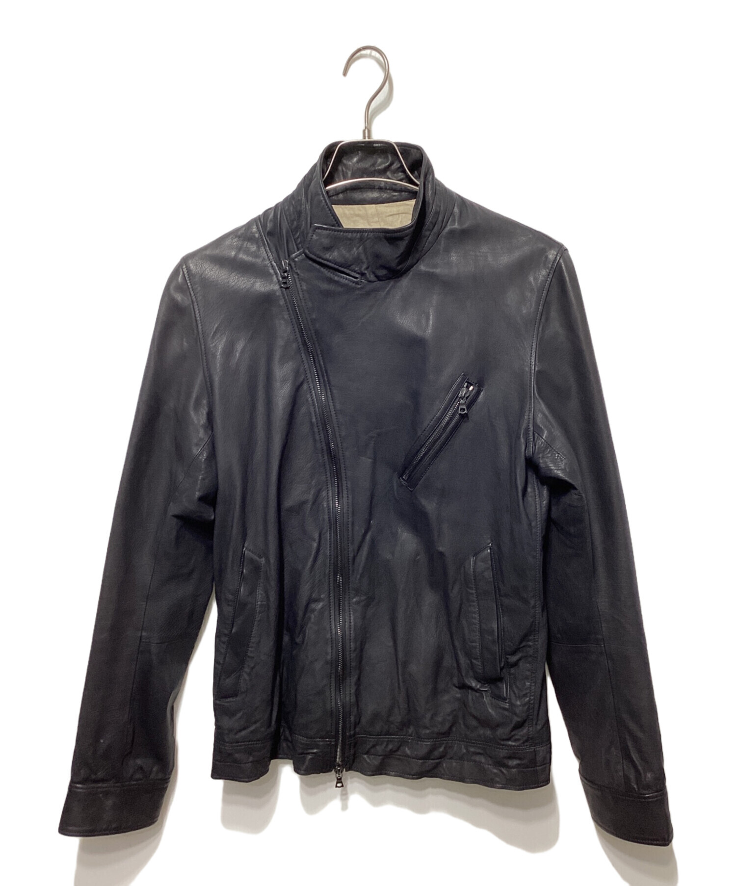 中古・古着通販】SLOWGUN (スロウガン) レザーライダースジャケット