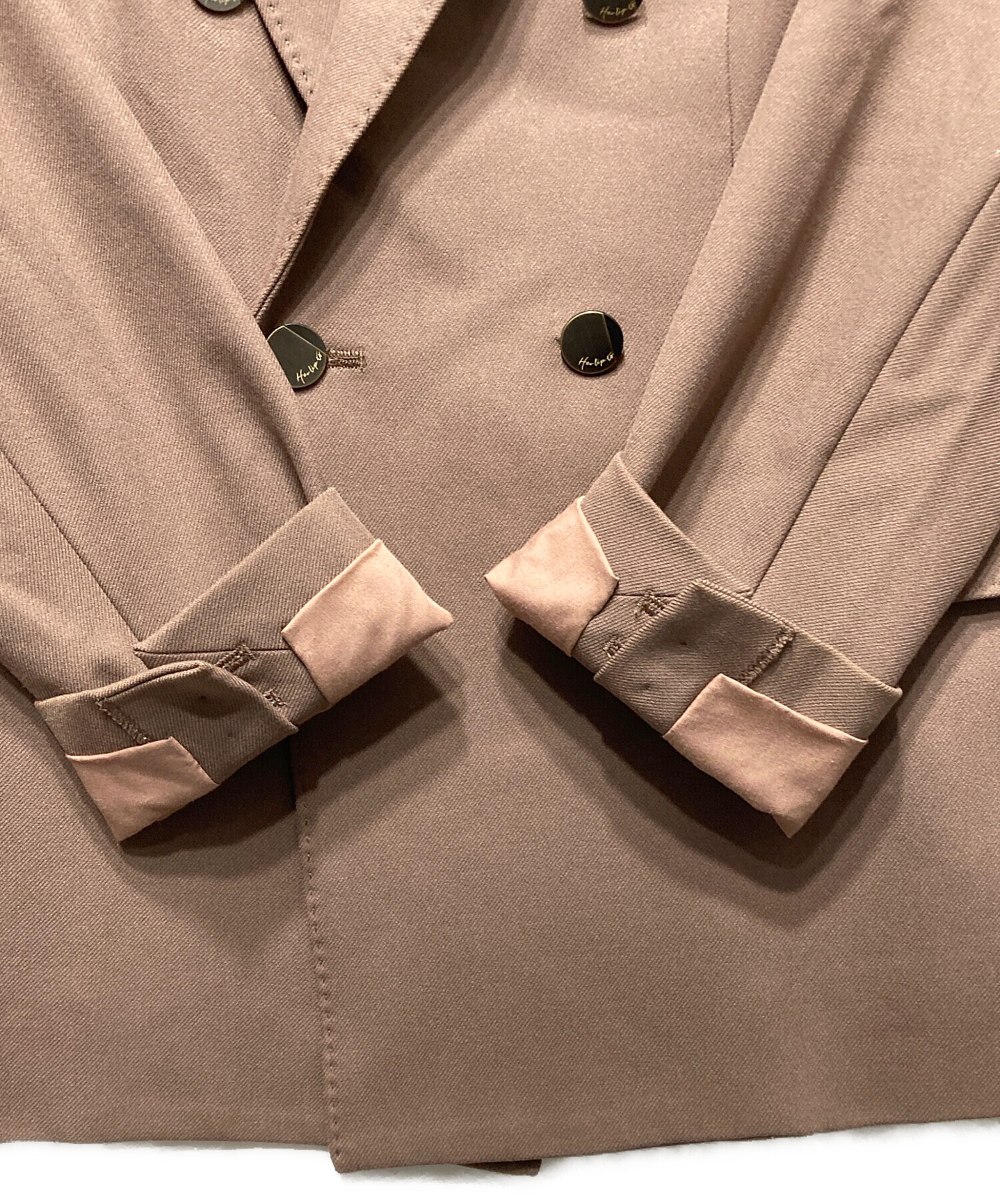 Her lip to ダブルブレストコート新品未使用 中古・古着通販】HER LIP TO (ハーリップトゥ) ダブルブレスト