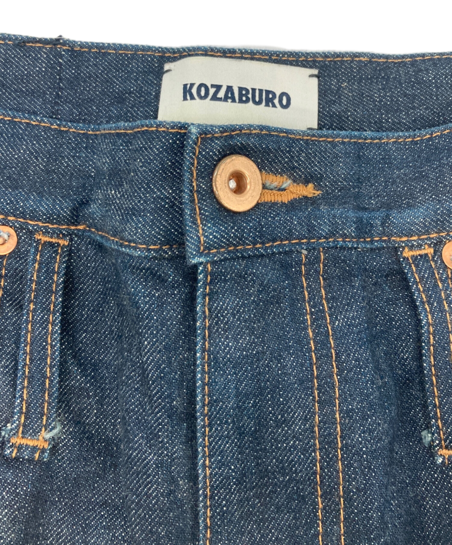 中古・古着通販】KOZABURO (コウザブロウ) フレアデニムパンツ