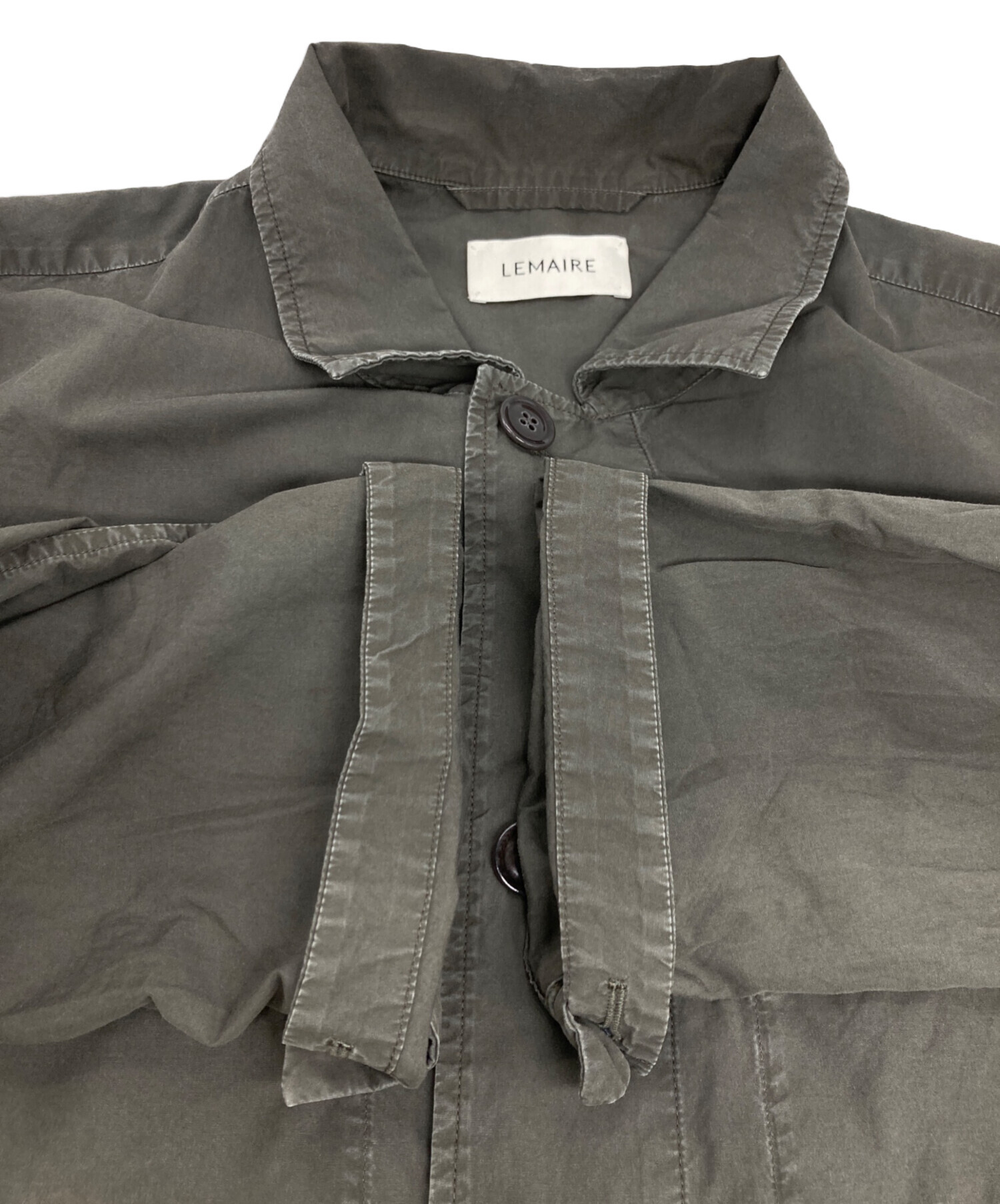 中古・古着通販】LEMAIRE (ルメール) ワークジャケット カーキ サイズ 