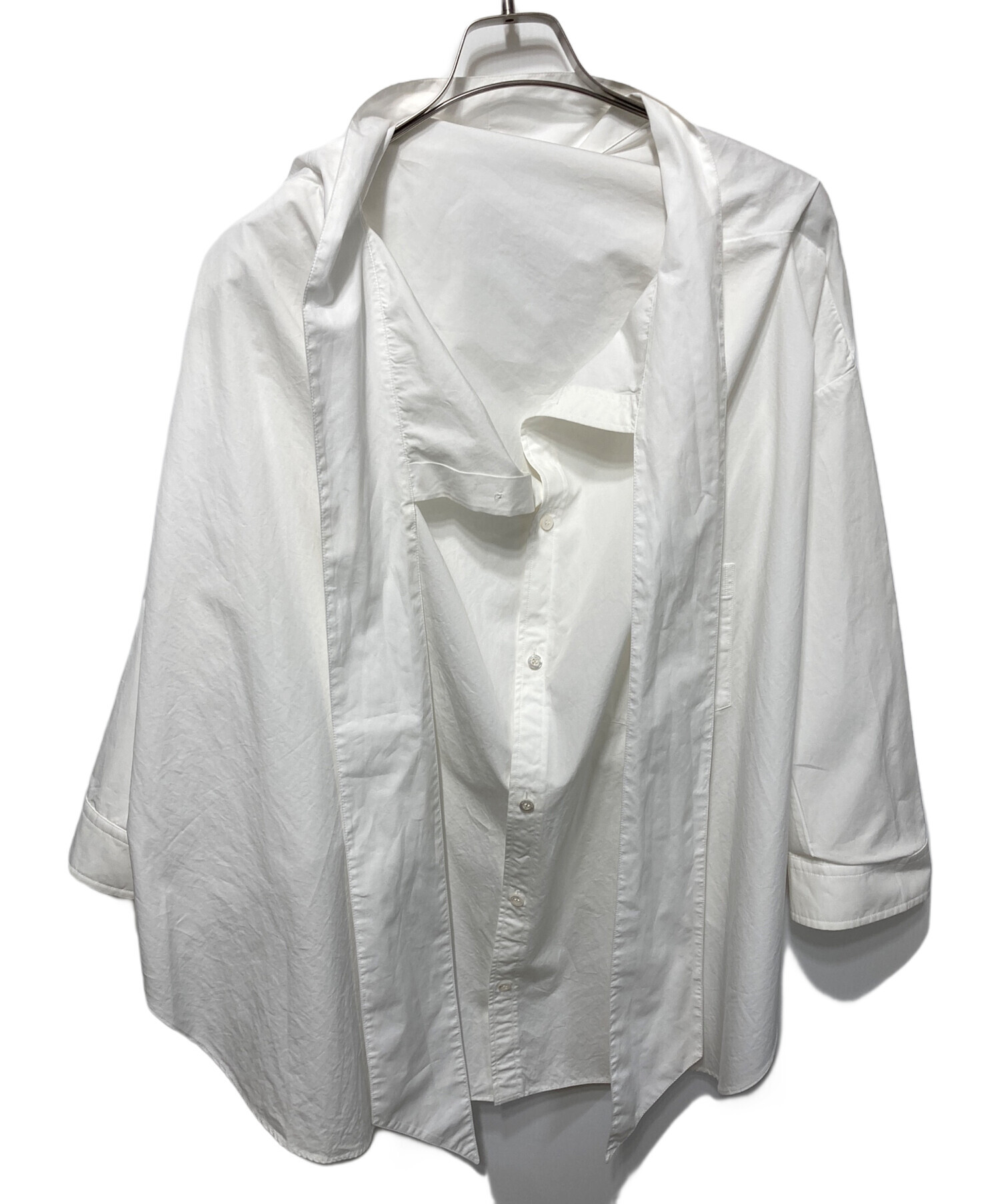 中古・古着通販】BALENCIAGA (バレンシアガ) ボウタイシャツブラウス