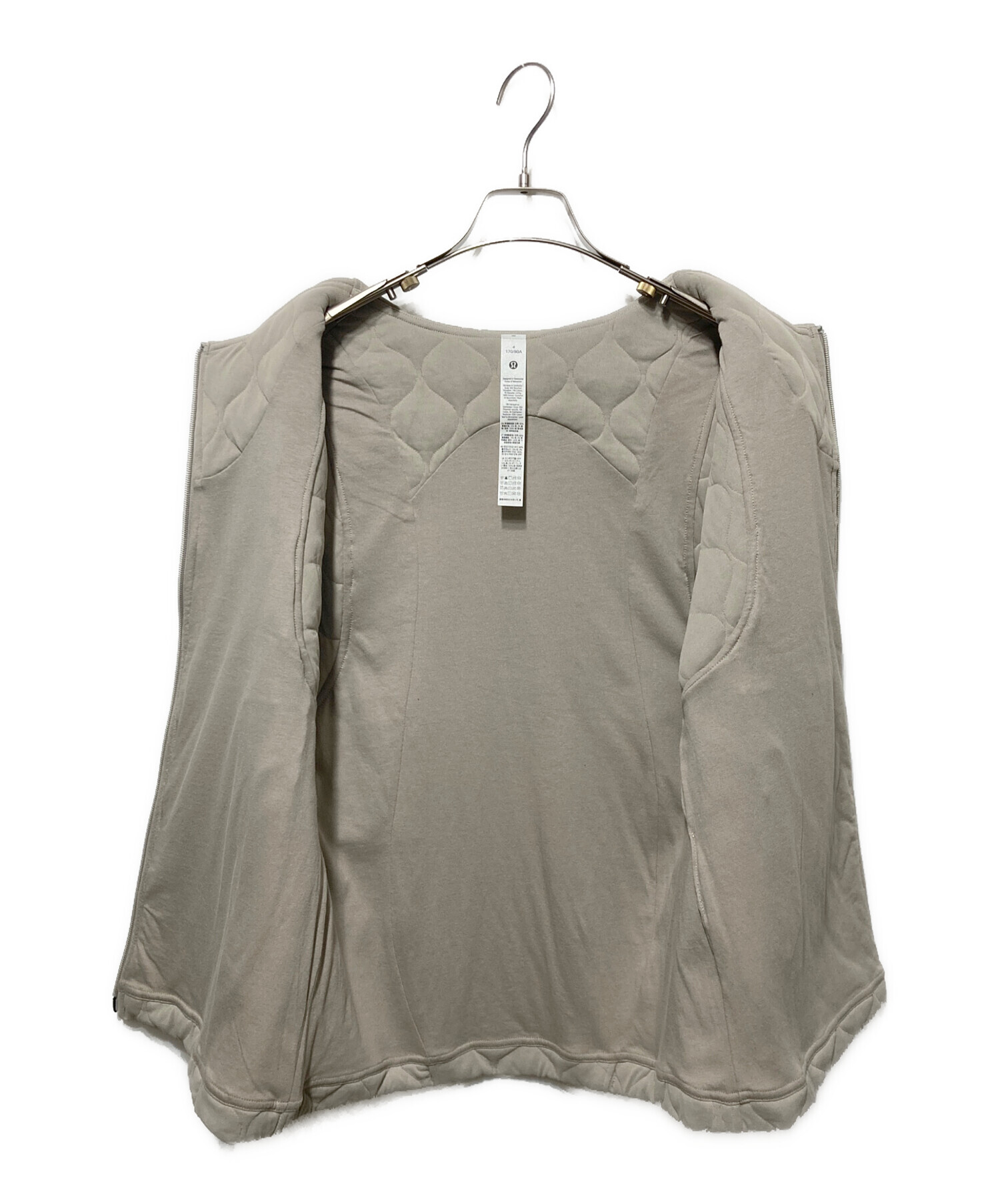 中古・古着通販】LULULEMON (ルルレモン) キルティングベスト オリーブ