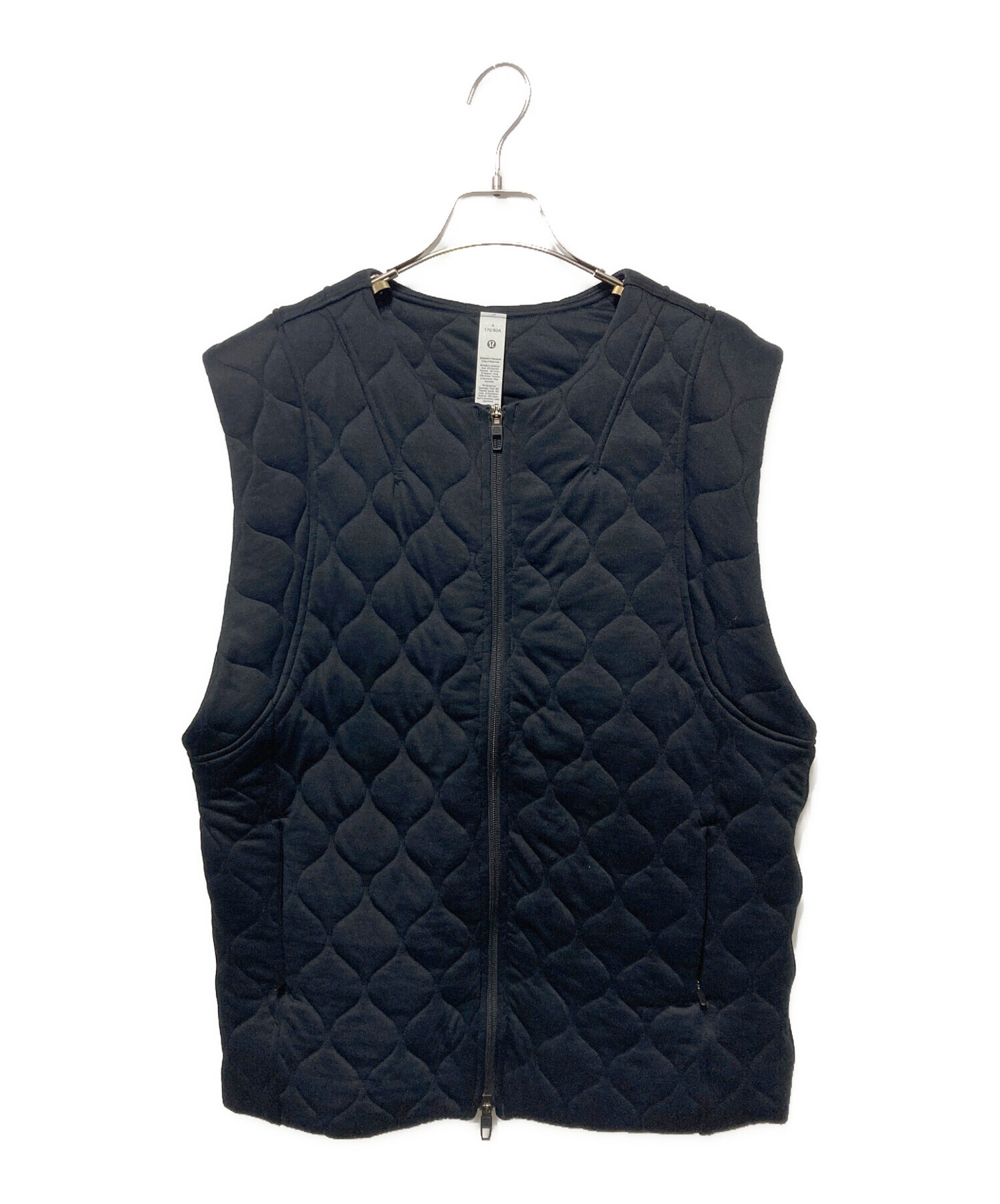 中古・古着通販】LULULEMON (ルルレモン) ベスト ブラック サイズ:4 