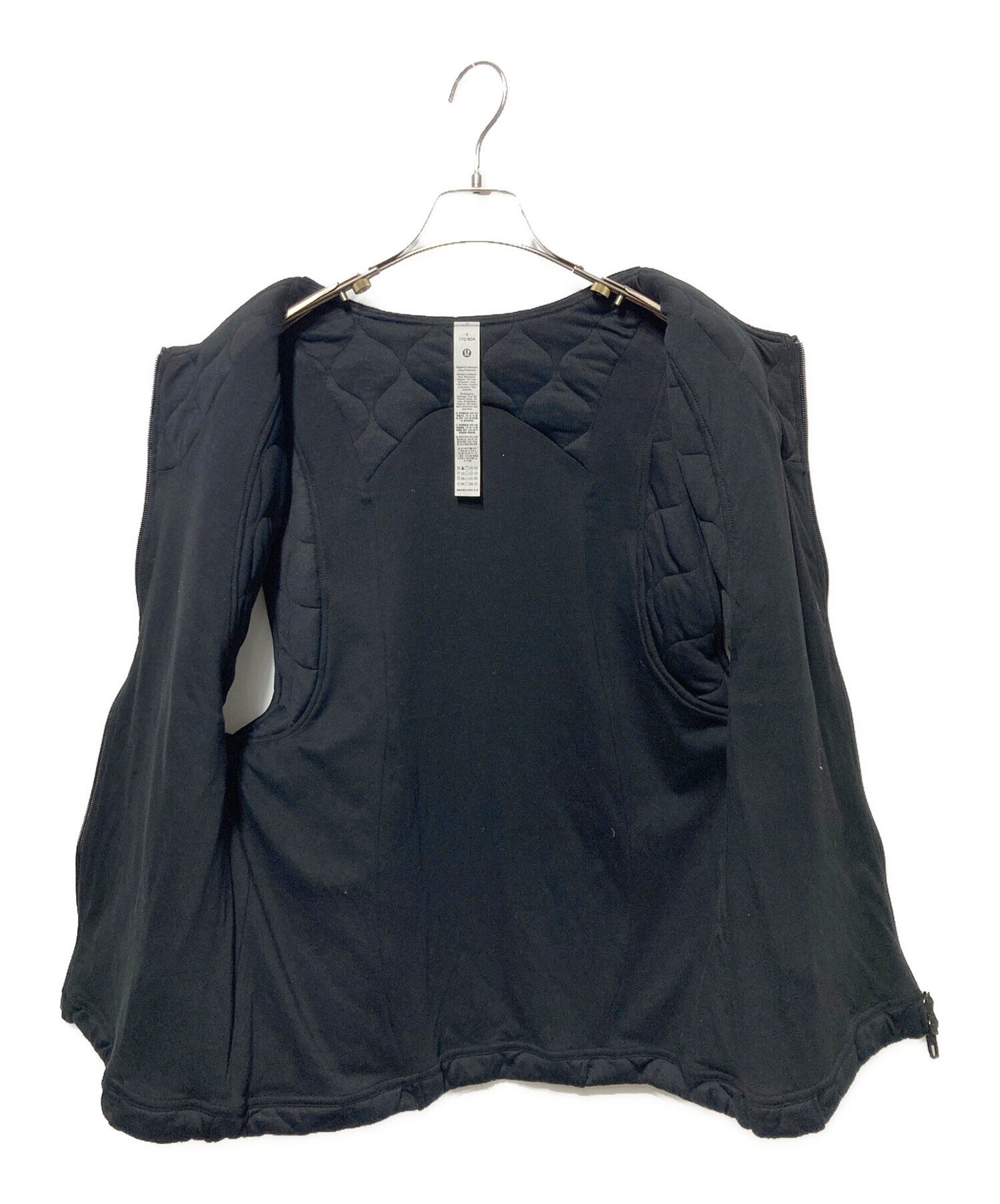 中古・古着通販】LULULEMON (ルルレモン) ベスト ブラック サイズ:4