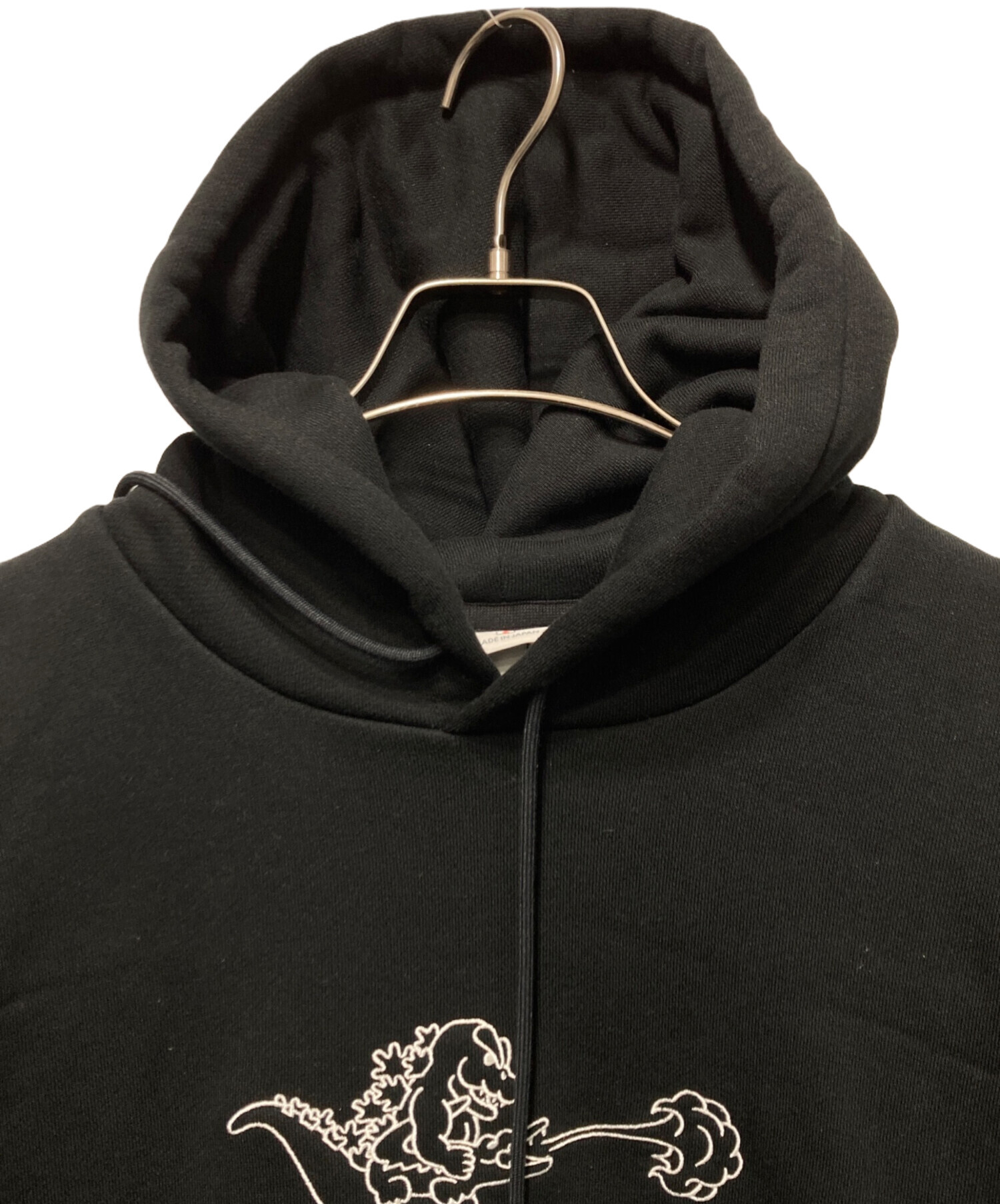 中古・古着通販】LACOSTE (ラコステ) ゴジラフーディー ブラック