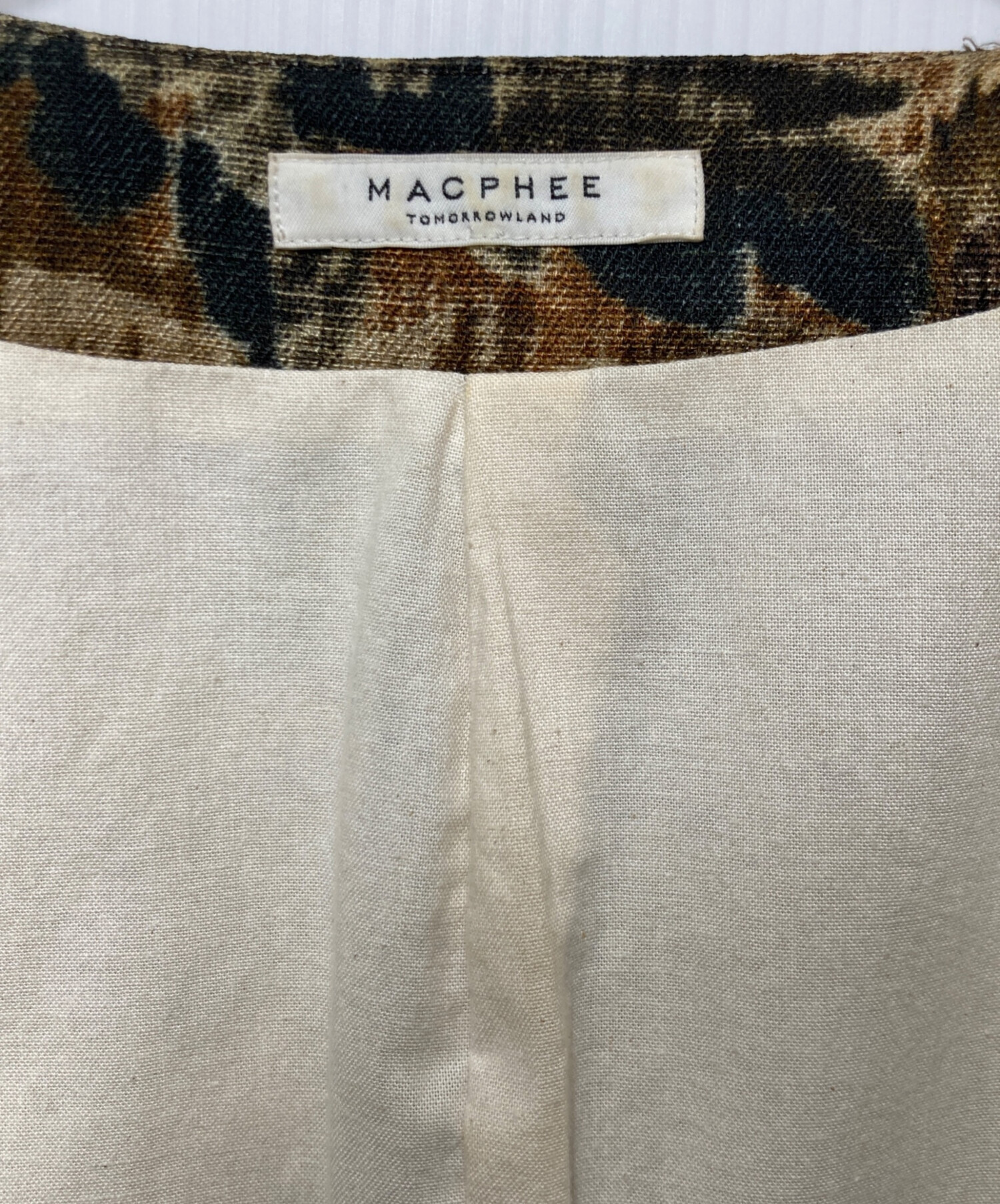 中古・古着通販】MACPHEE (マカフィー) フラワーカモフラージュ 
