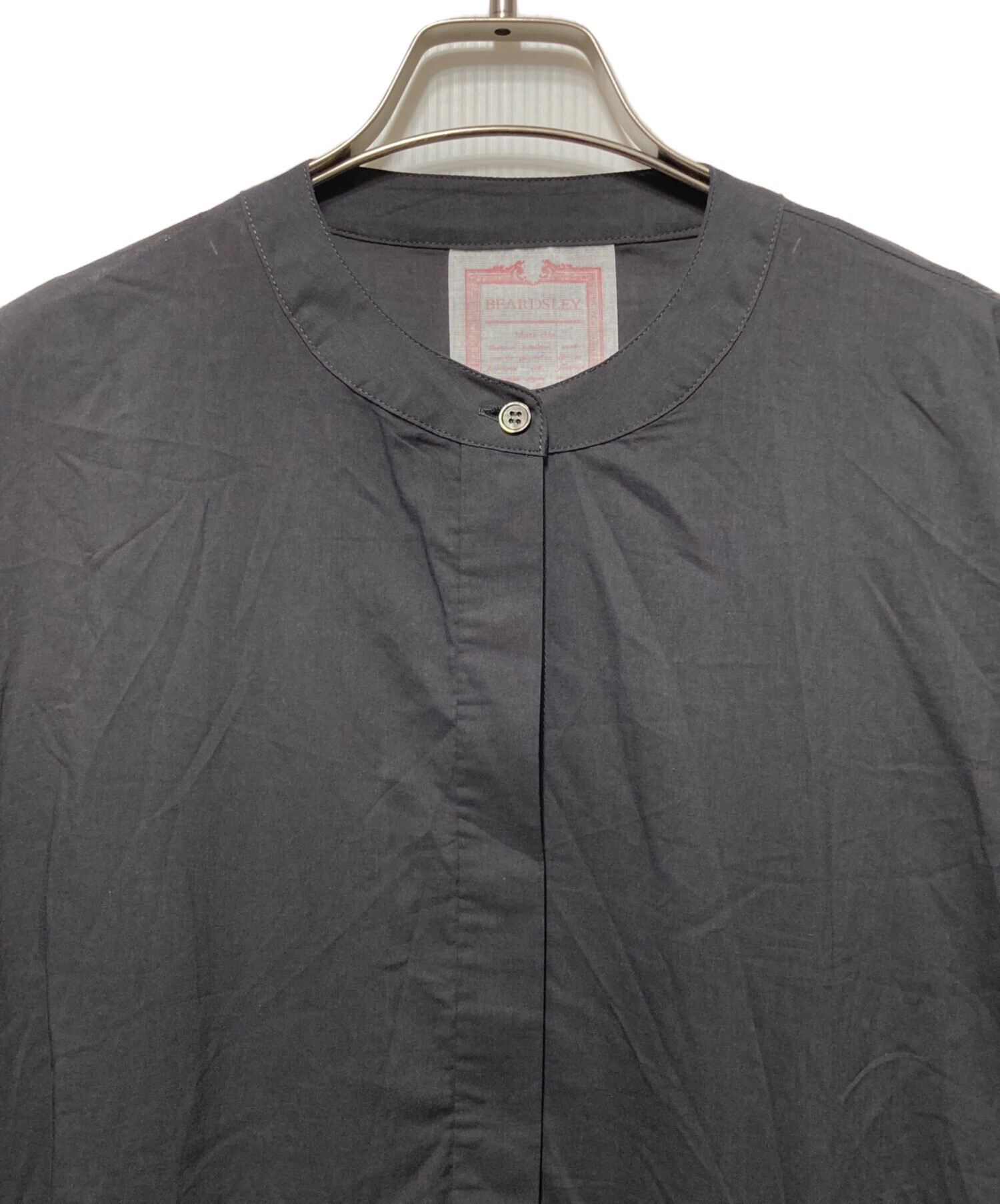 中古・古着通販】BEARDSLEY (ビアズリー) ギャザーワンピース グレー