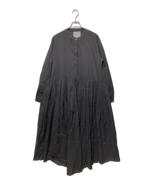 中古・古着通販】BEARDSLEY (ビアズリー) ギャザーワンピース グレー