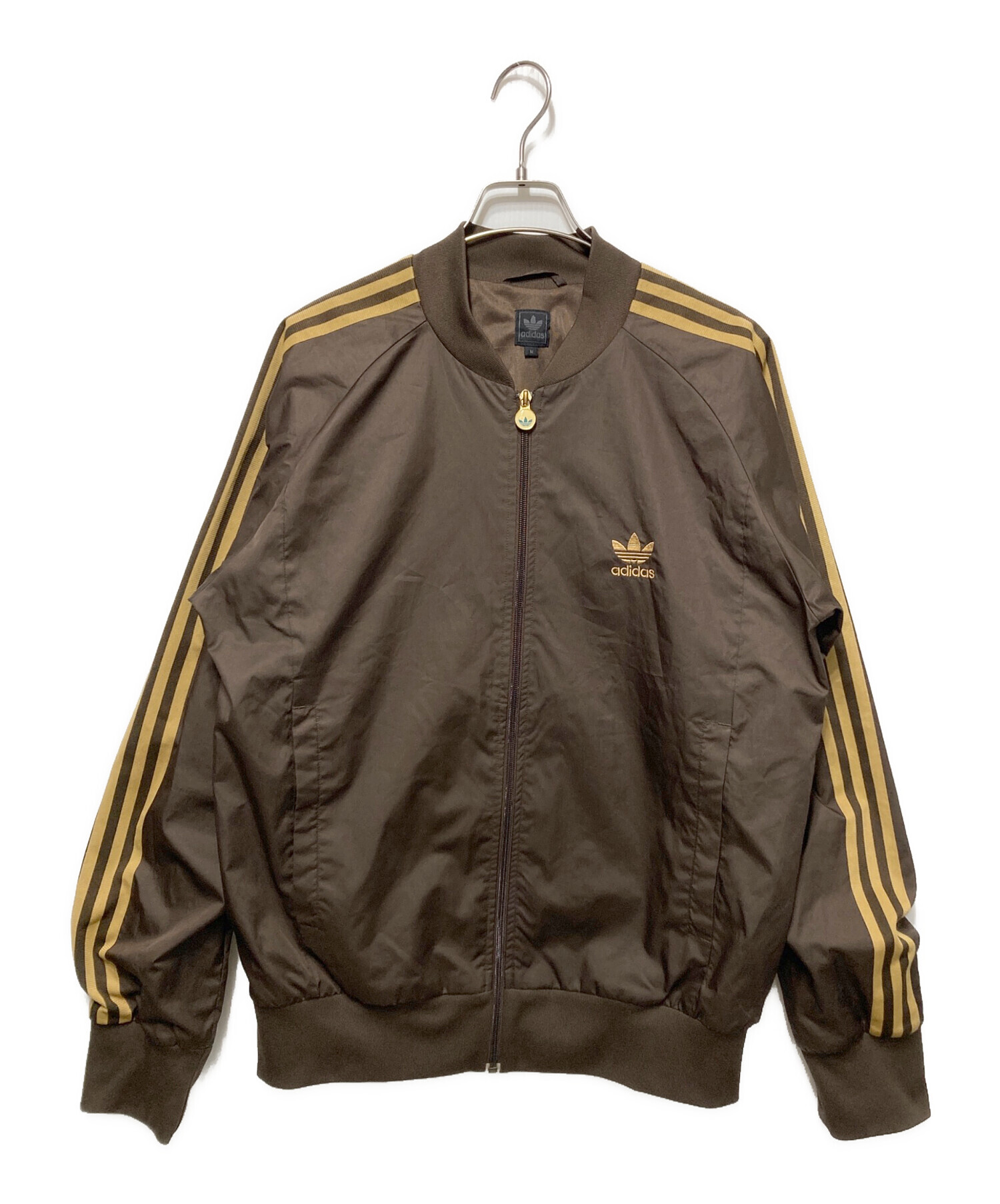新品未使用 00's adidas トラックジャケット ナイロン ブラウン 中古・古着通販】adidas (アディダス) 00'S トラックジャケット