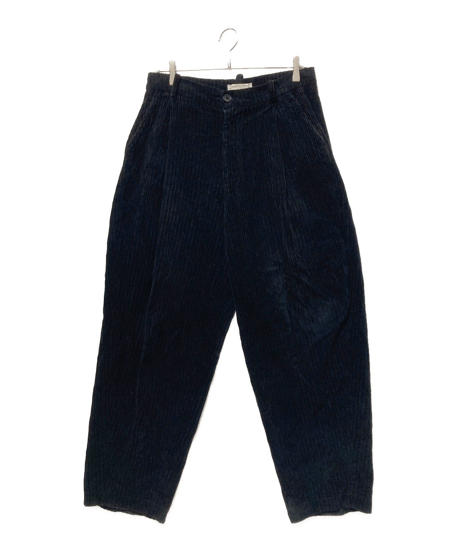 中古・古着通販】eunoia (ユノイア) コーデュロイパンツ ブラック