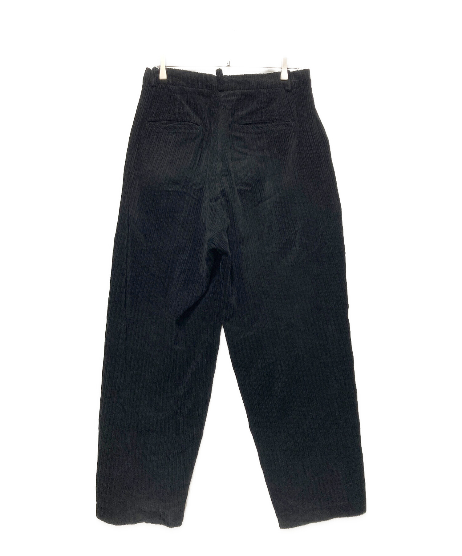 ユノイア　eunoia コーデュロイパンツ 中古・古着通販】eunoia (ユノイア) コーデュロイパンツ ブラック