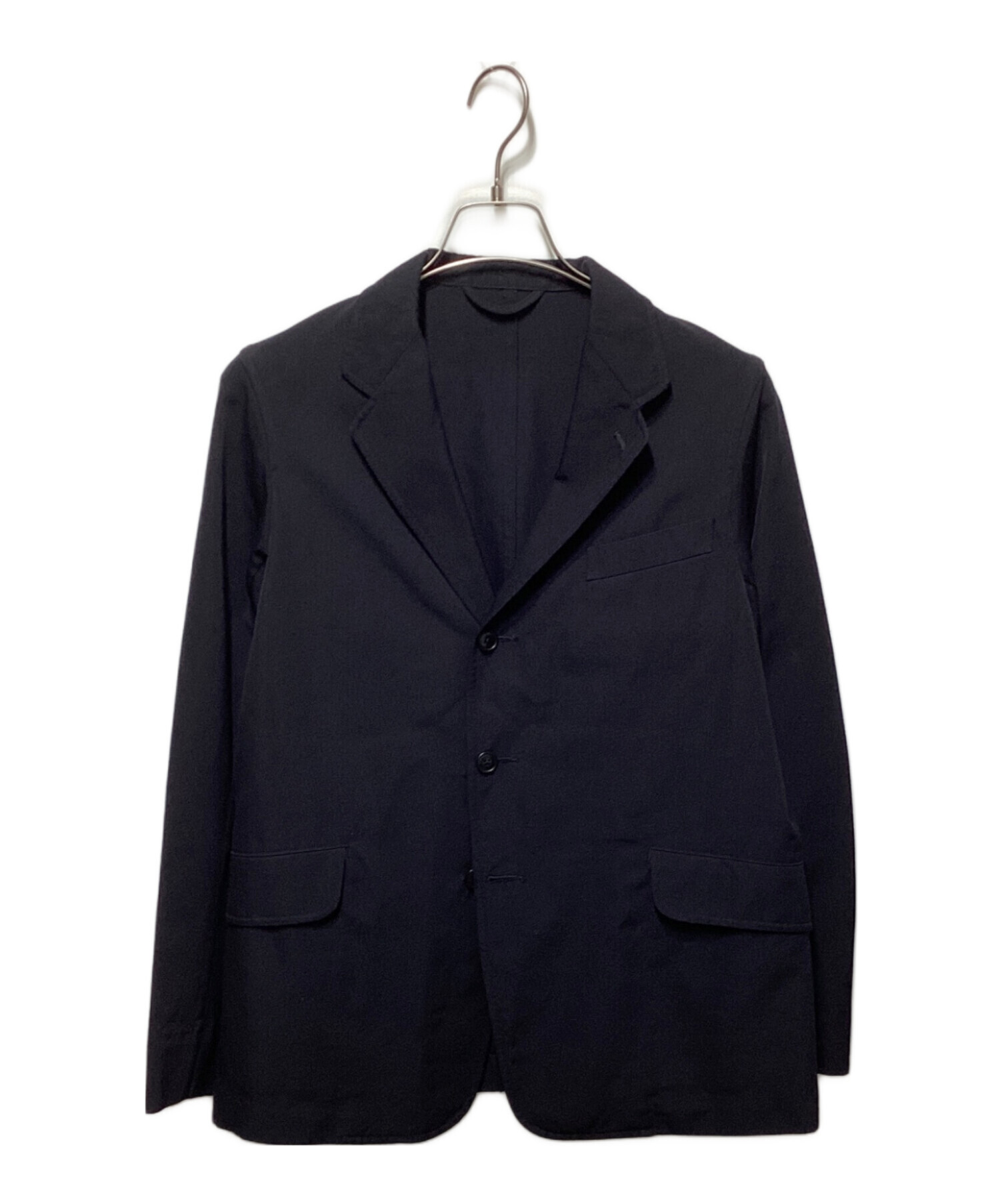 中古・古着通販】COMOLI (コモリ) ウールギャバ ジャケット ネイビー