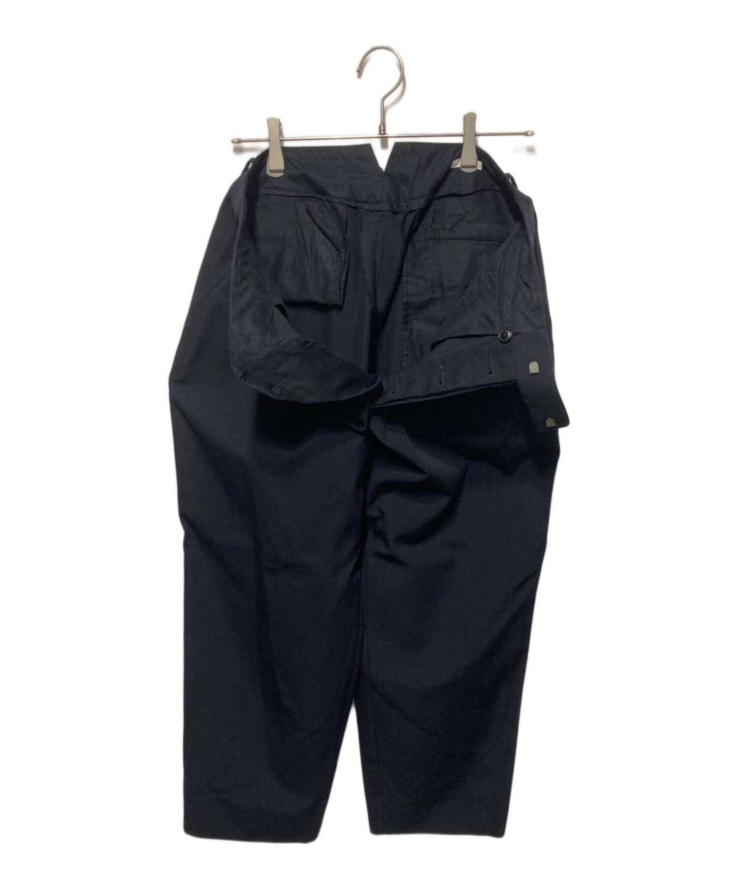 中古・古着通販】COMOLI (コモリ) ウールギャバ 2タックパンツ