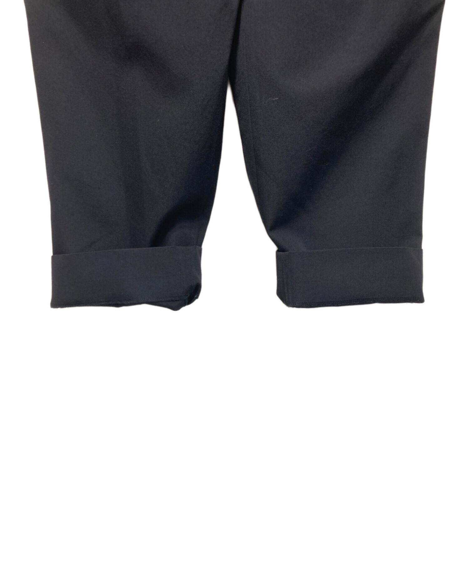 中古・古着通販】COMOLI (コモリ) ウールギャバ 2タックパンツ