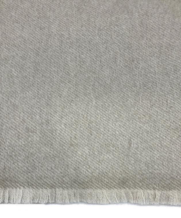 未使用 期間限定お値下げ ASAUCE MELER ヤク アルパカ シャンブレー ASAUCE MELER（アソースメレ） マフラー ストール 「ASAUCE MELER