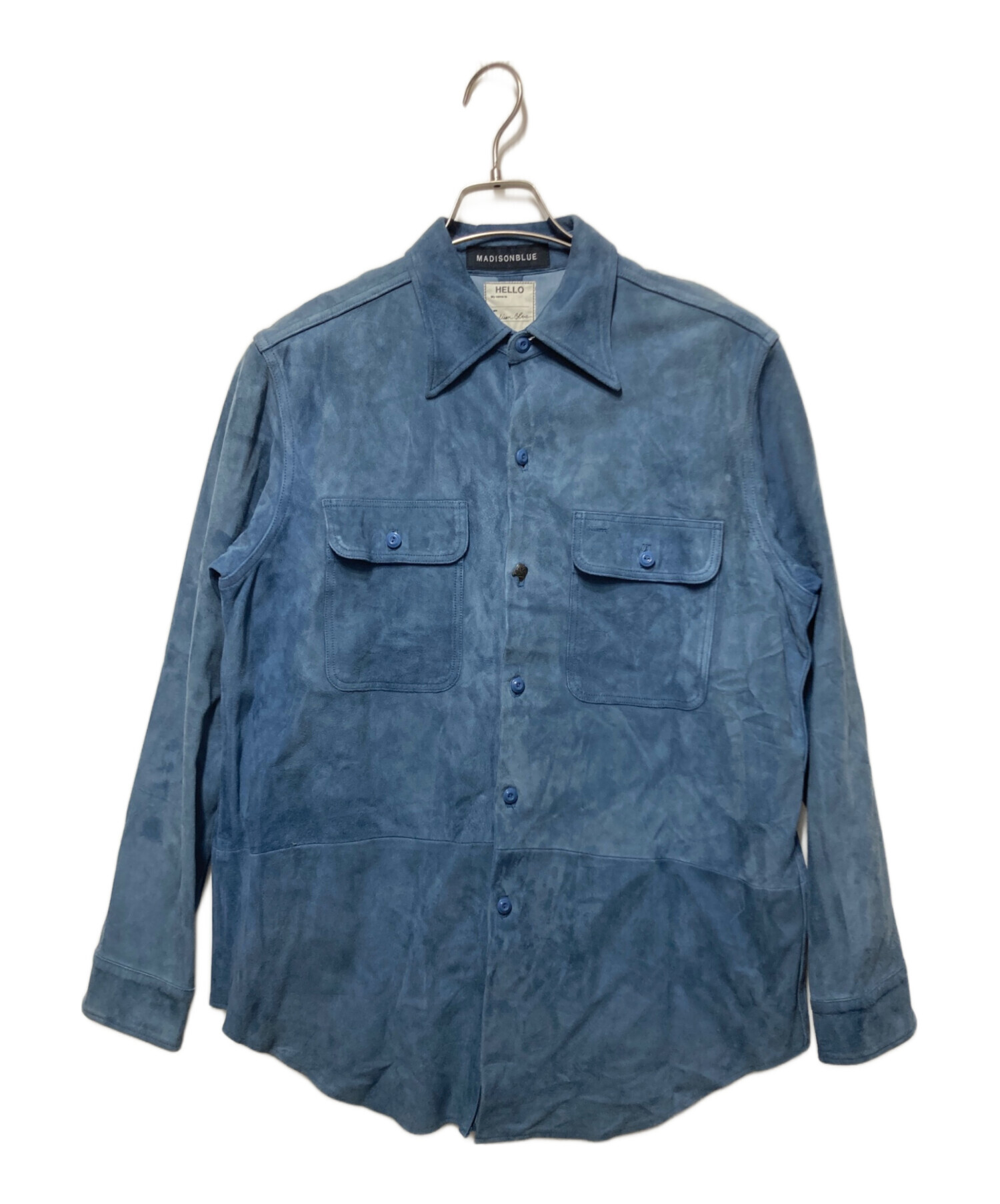 中古・古着通販】MADISON BLUE (マディソンブルー) スエードシャツ