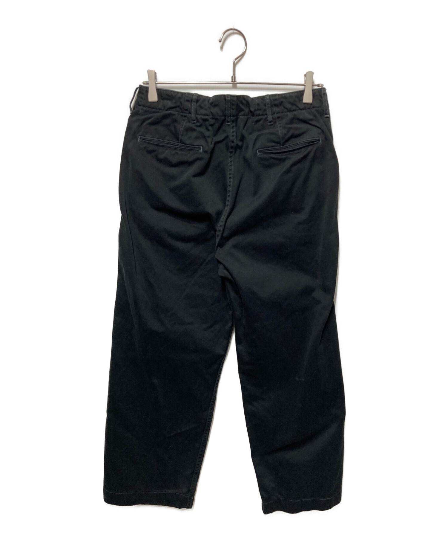 古いブラックバスの骨董 中古・古着通販】BUZZ RICKSON'S (バズリクソンズ) チノパン ブラック