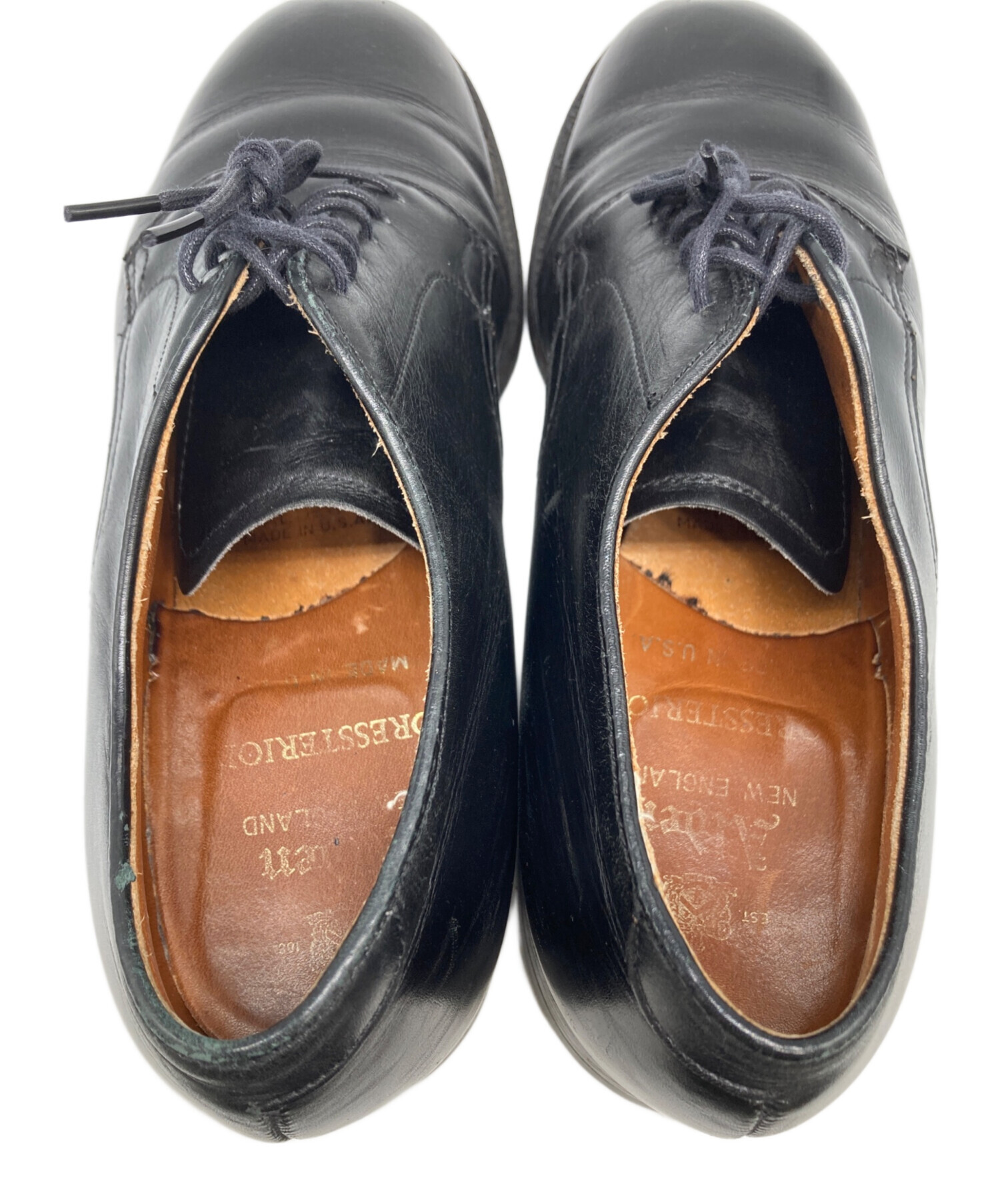 中古・古着通販】Alden (オールデン) プレーントゥシューズ ブラック