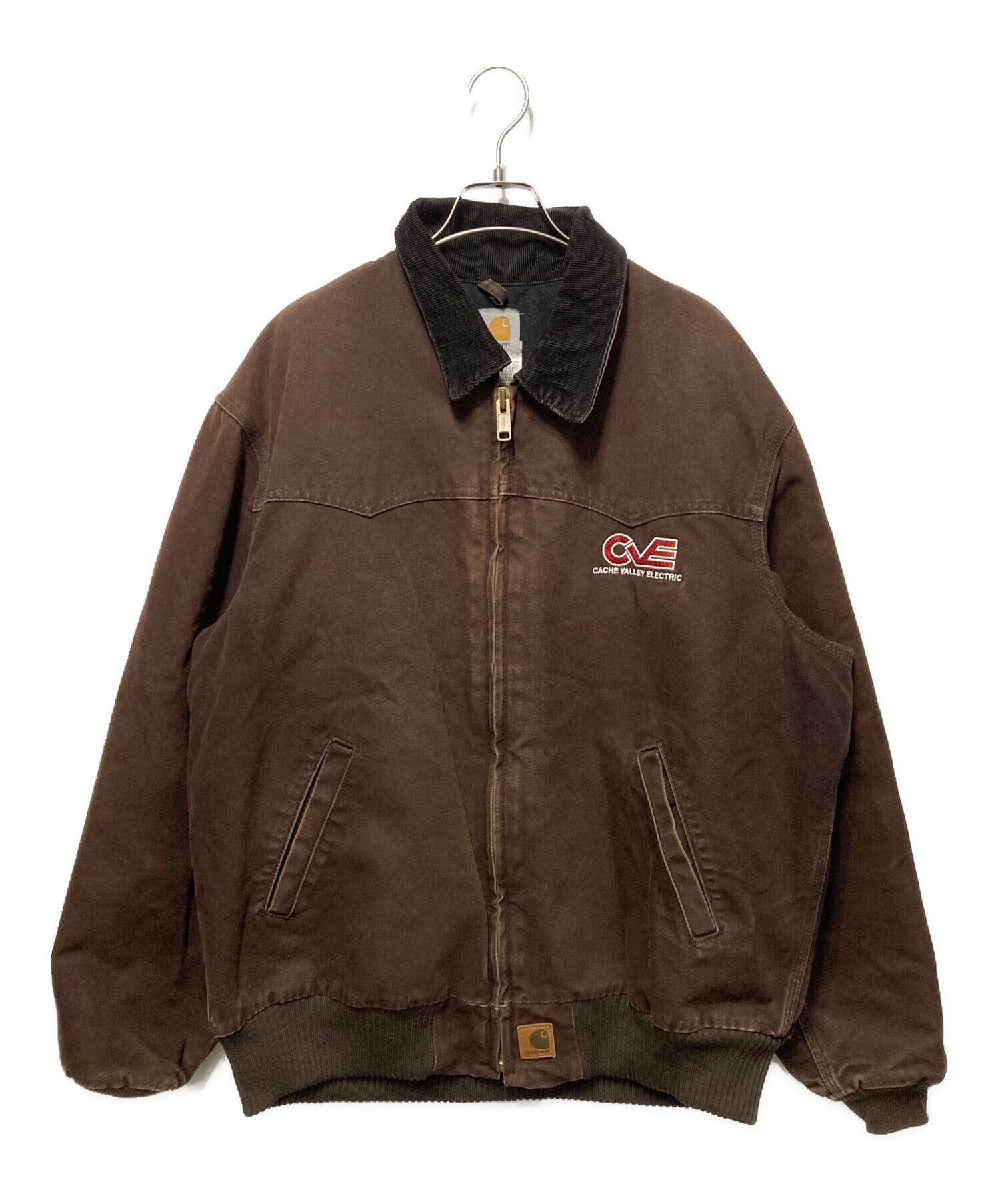 Carhartt ジャケット ダークブラウン　USA 古着　ビンテージ 中古・古着通販】CarHartt (カーハート) サンタフェダックジャケット