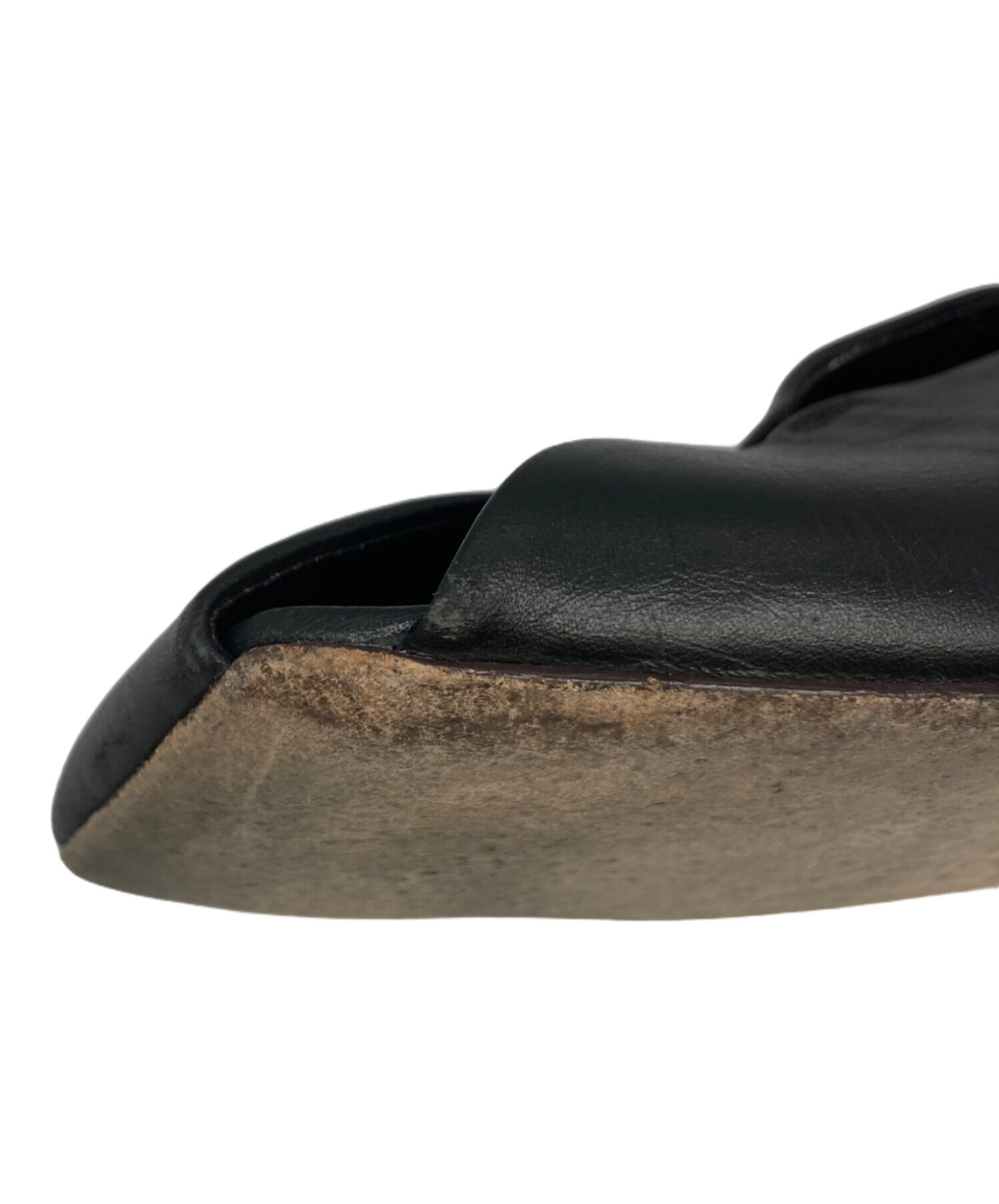 中古・古着通販】ALM. (アルム) ERIN LEATHER PUMPS ブラック サイズ