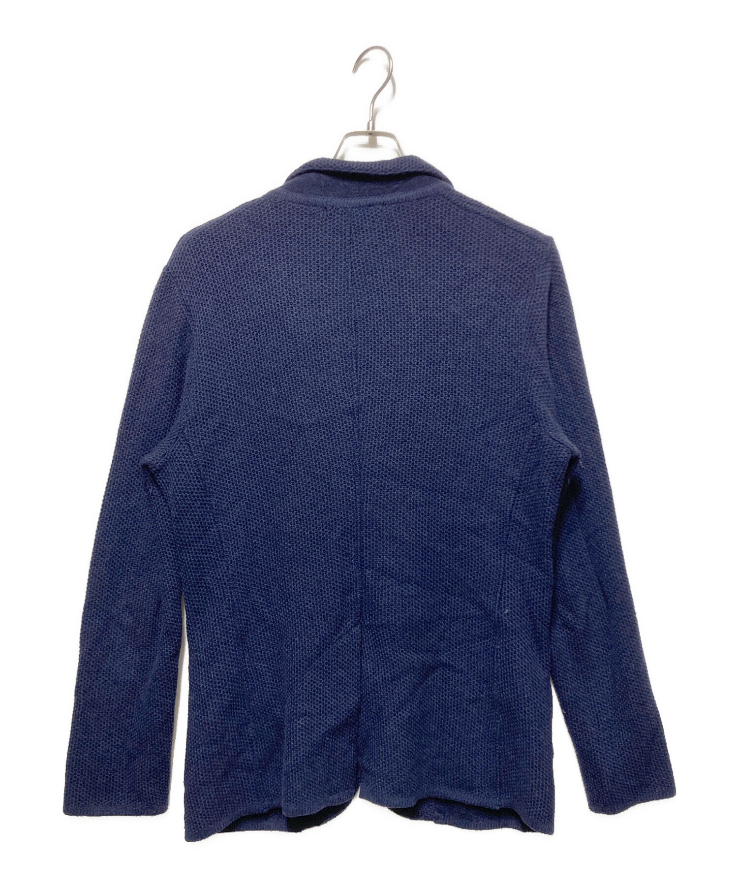 中古・古着通販】LARDINI (ラルディーニ) ニットジャケット ネイビー