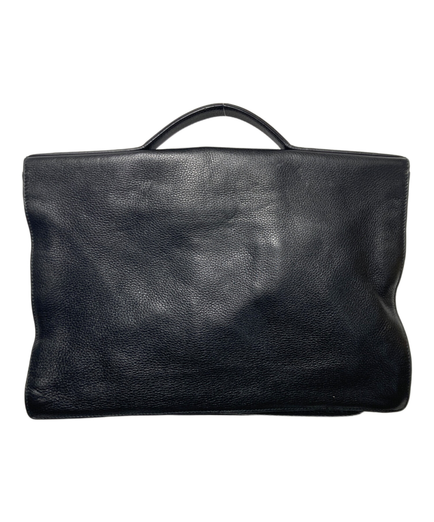 GUCCI ビジネス レザー バック 革 黒 ブラック GUCCI グッチ レザー ビジネスバッグ ハンドバッグ ブラック 黒 本革