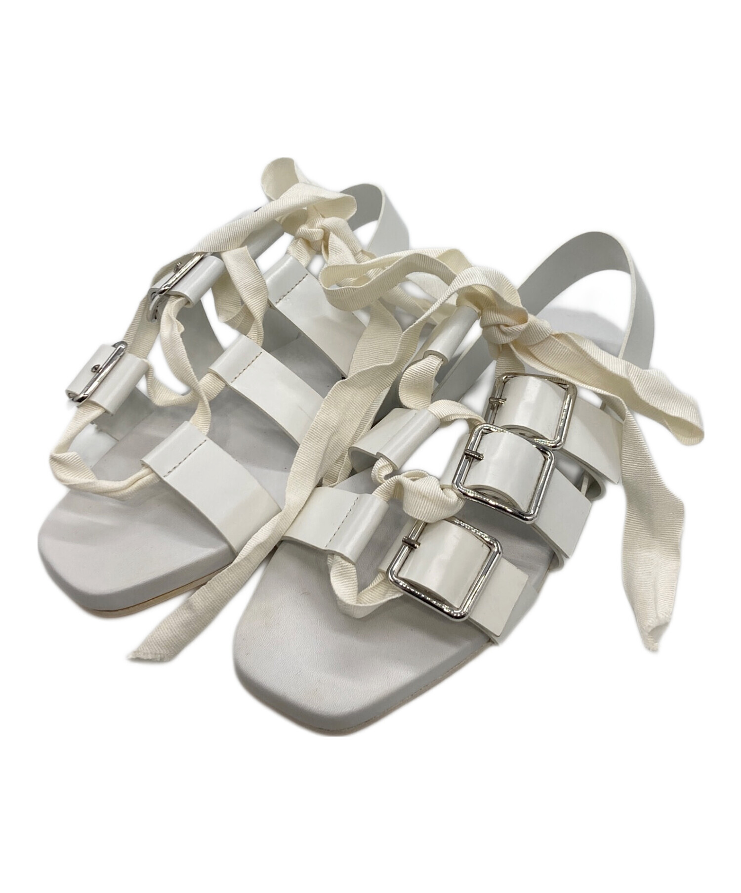 JIL SANDER ジルサンダー ベルト  白 【古着】【中古】【送料無料】 楽天市場】中古 jil san ベルトの通販