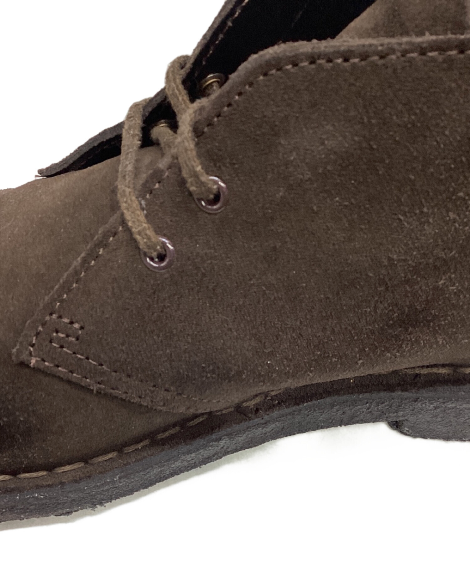 中古・古着通販】CLARKS (クラークス) デザートブーツ ブラウン サイズ