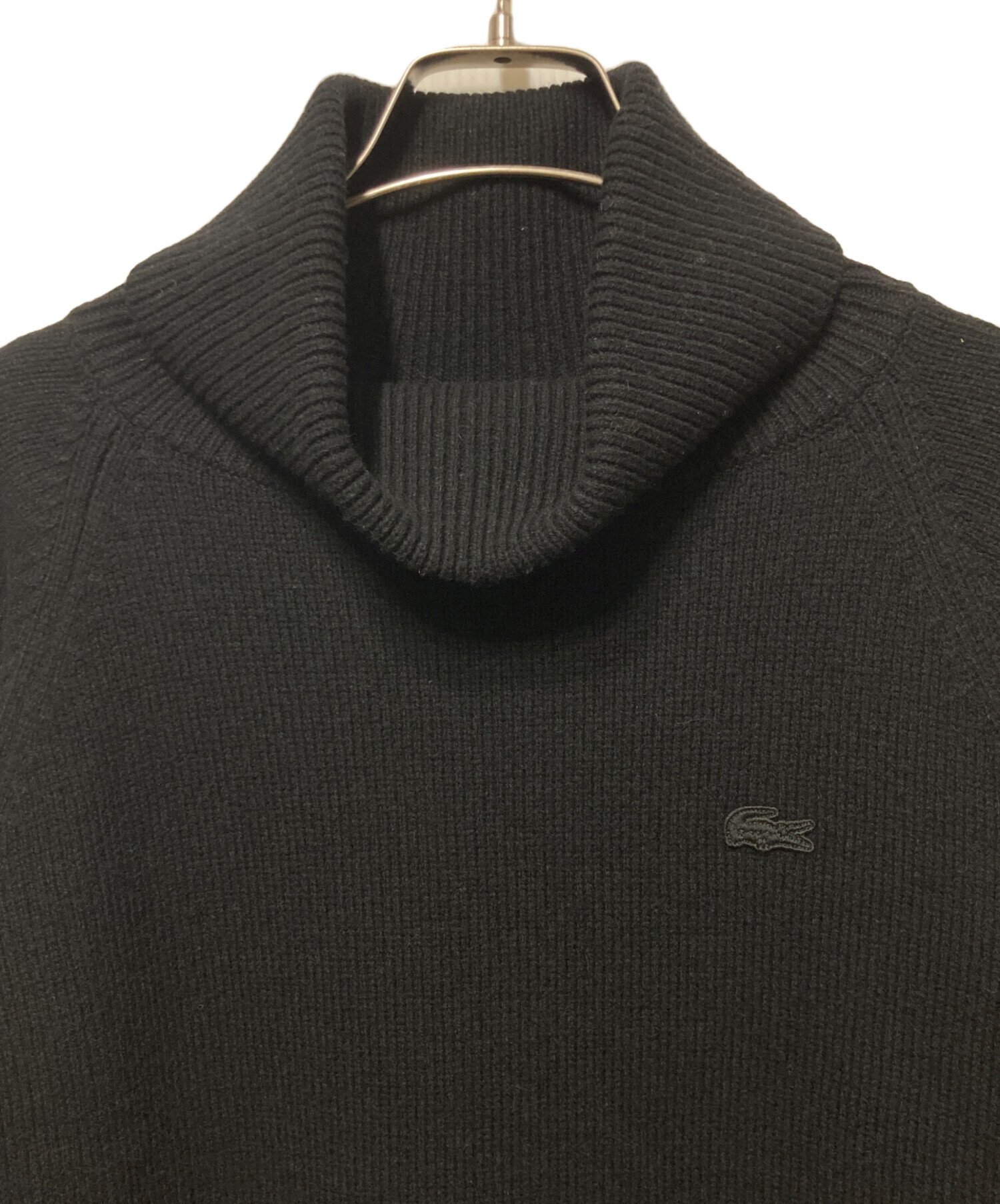 中古・古着通販】LACOSTE (ラコステ) ミドルゲージタートルネック 