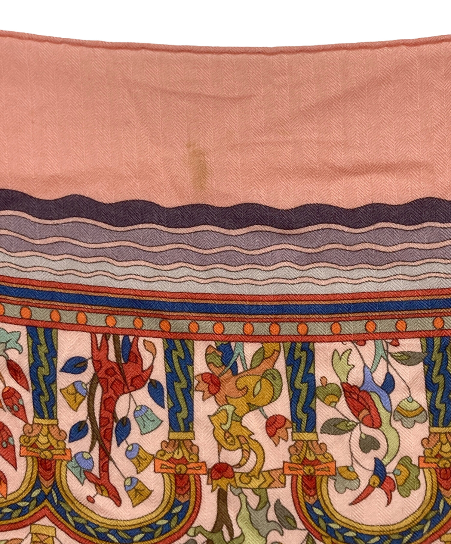 中古・古着通販】HERMES (エルメス) カレ140大判スカーフ ピンク