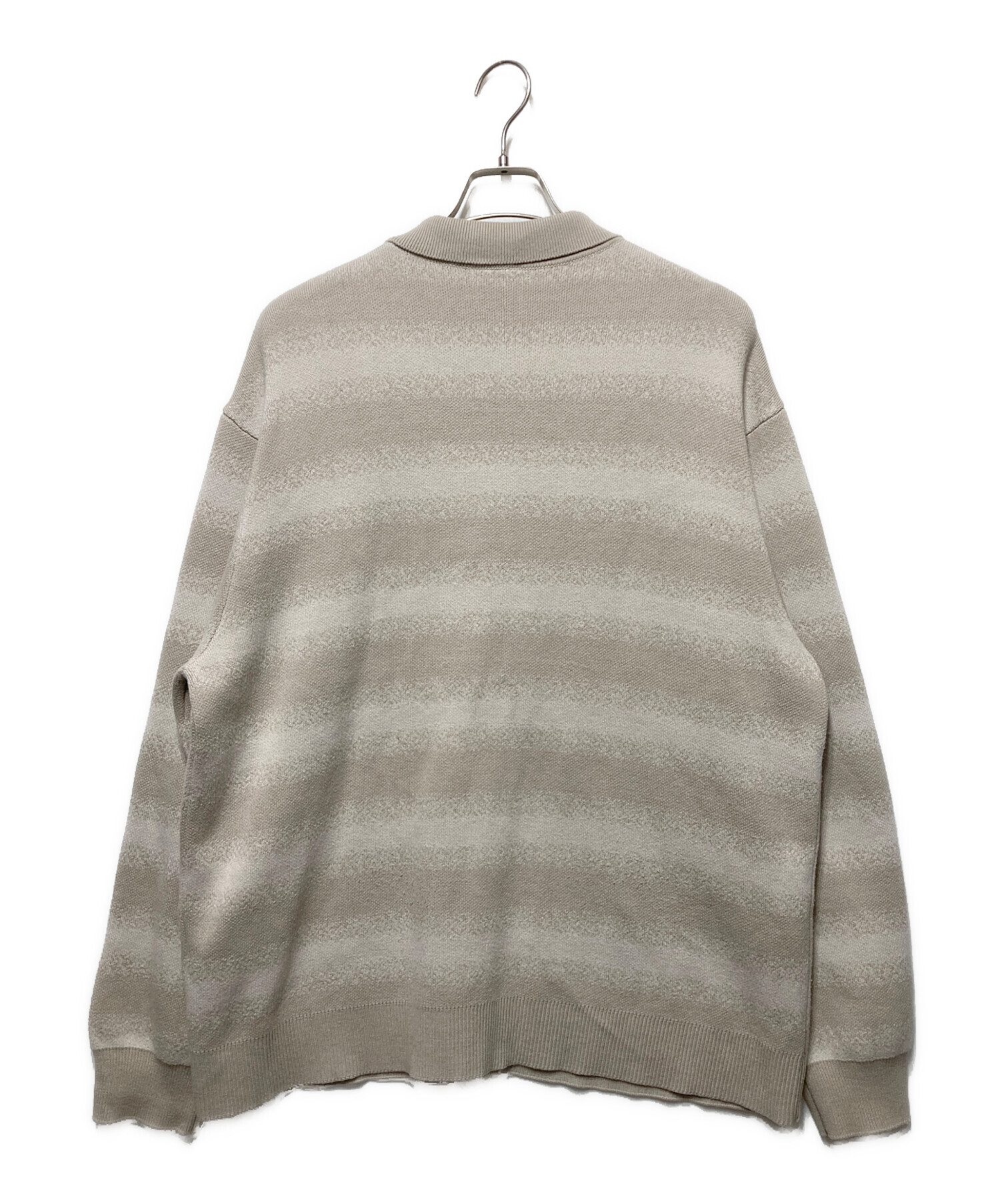 中古・古着通販】Dime (ダイム) Haze Knit Cardigan ベージュ サイズ 