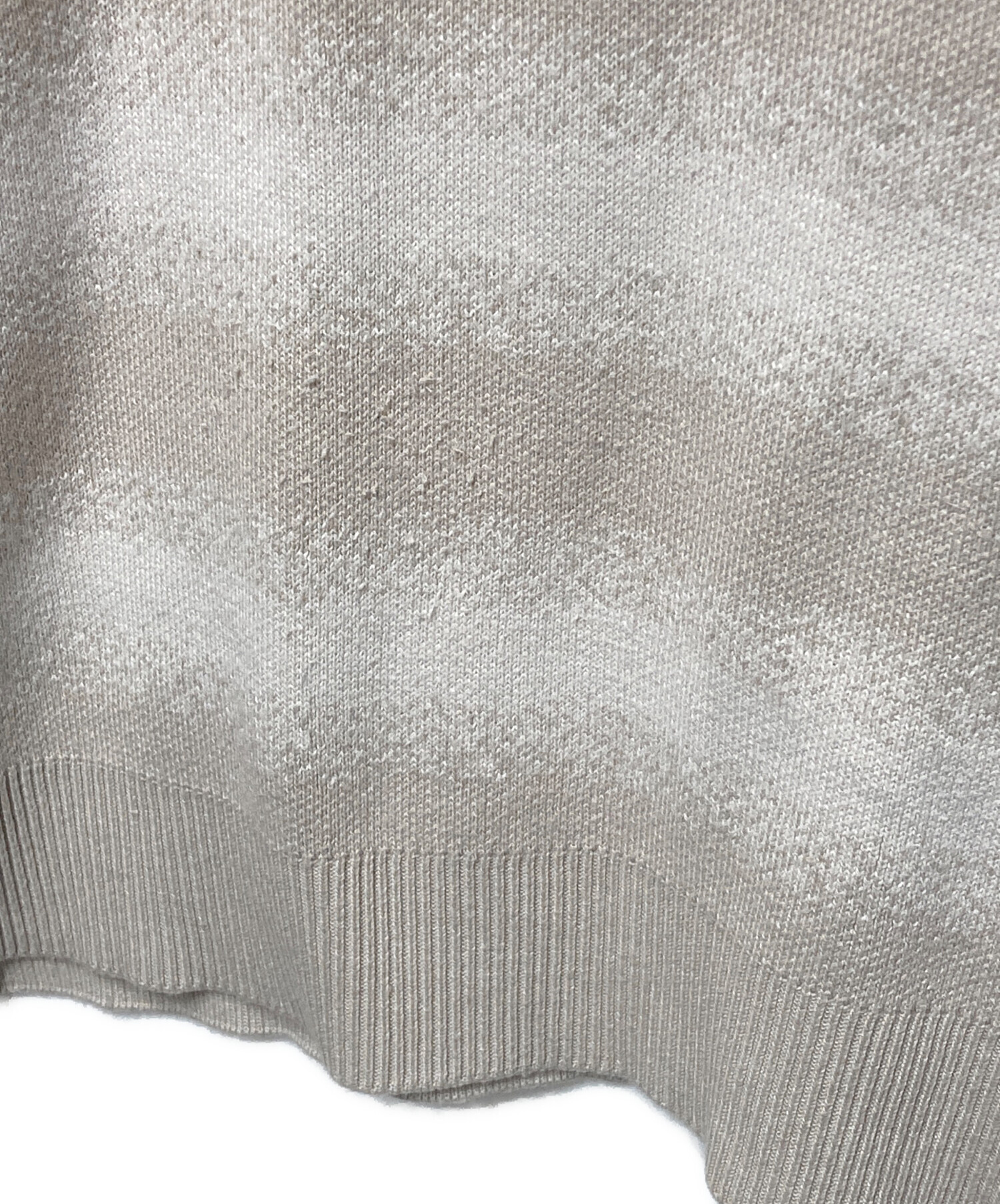 中古・古着通販】Dime (ダイム) Haze Knit Cardigan ベージュ サイズ 