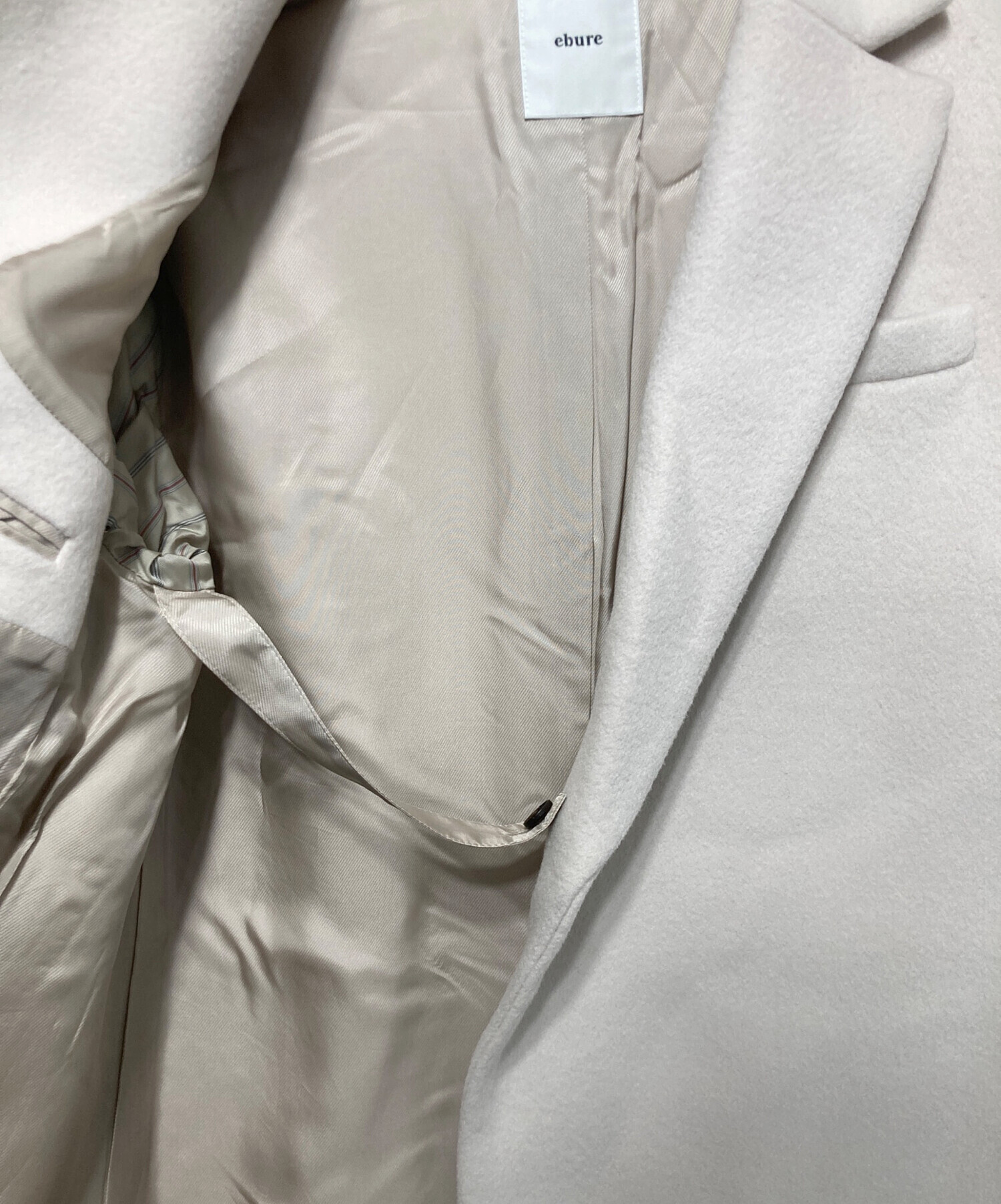 中古・古着通販】EBURE (エブール) ウールボンディングチェスター