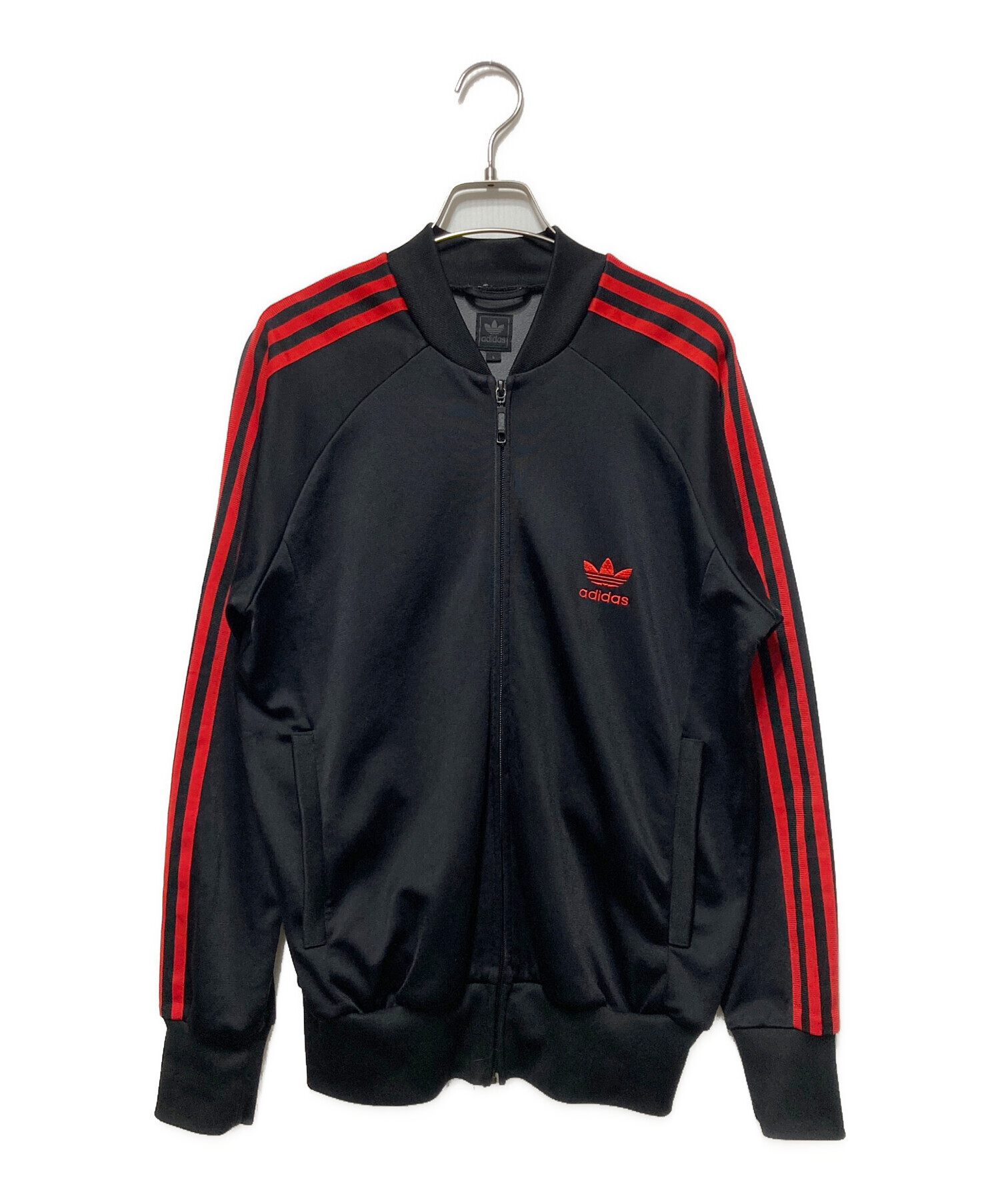中古・古着通販】adidas (アディダス) トラックジャケット レッド