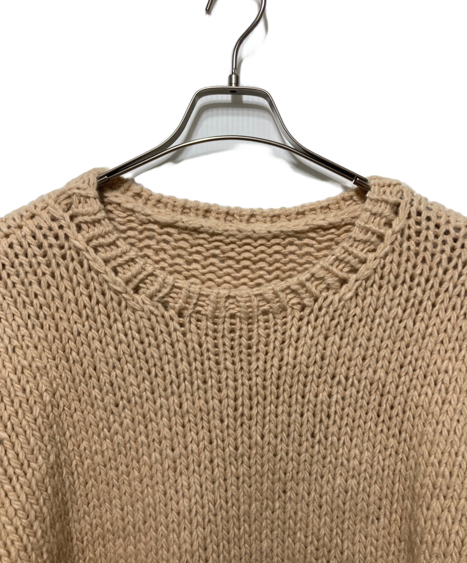 中古・古着通販】TORICI (トリチ) AIR セーターSS ベージュ サイズ