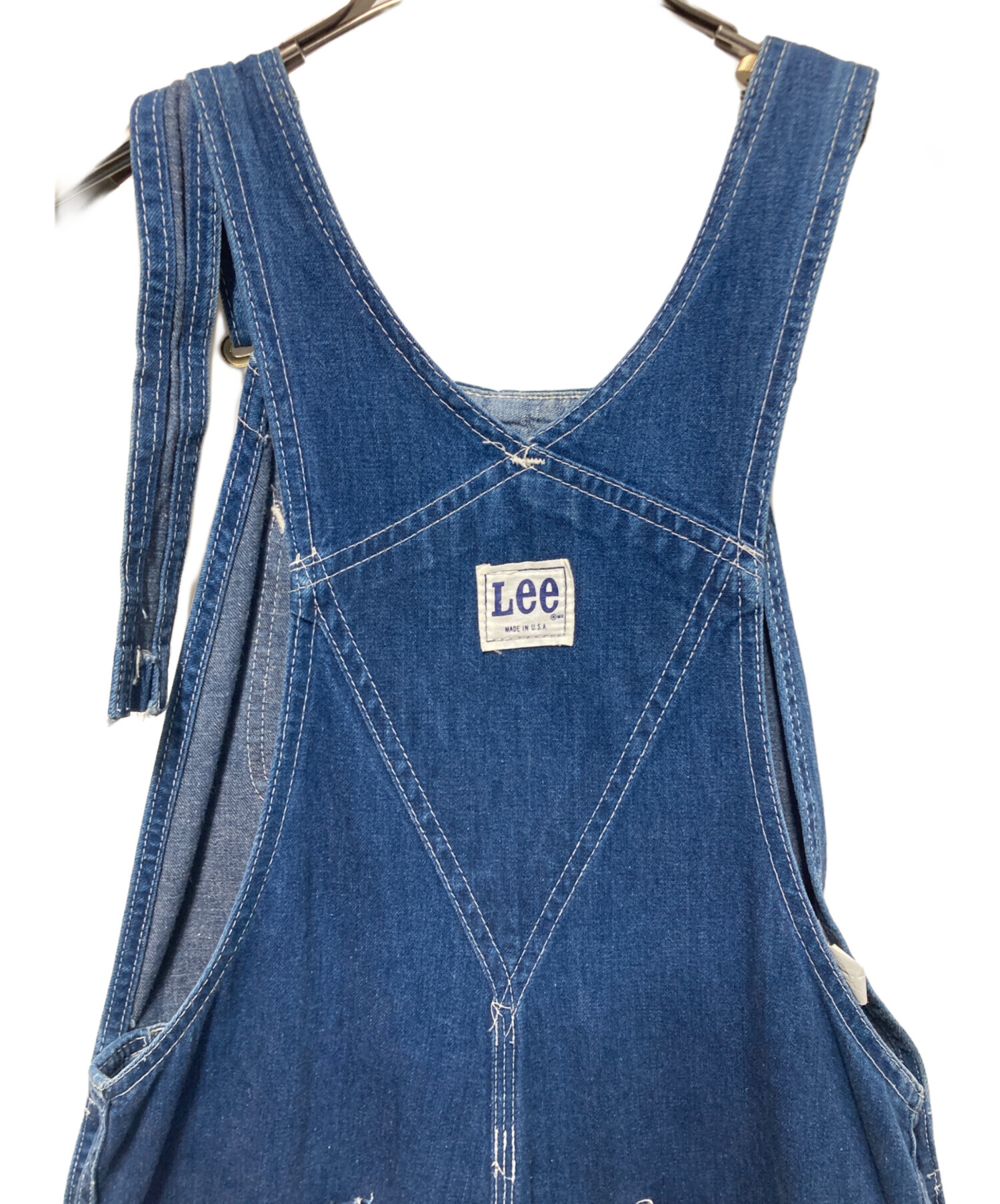 中古・古着通販】LEE (リー) 70'sオーバーオールスカート インディゴ