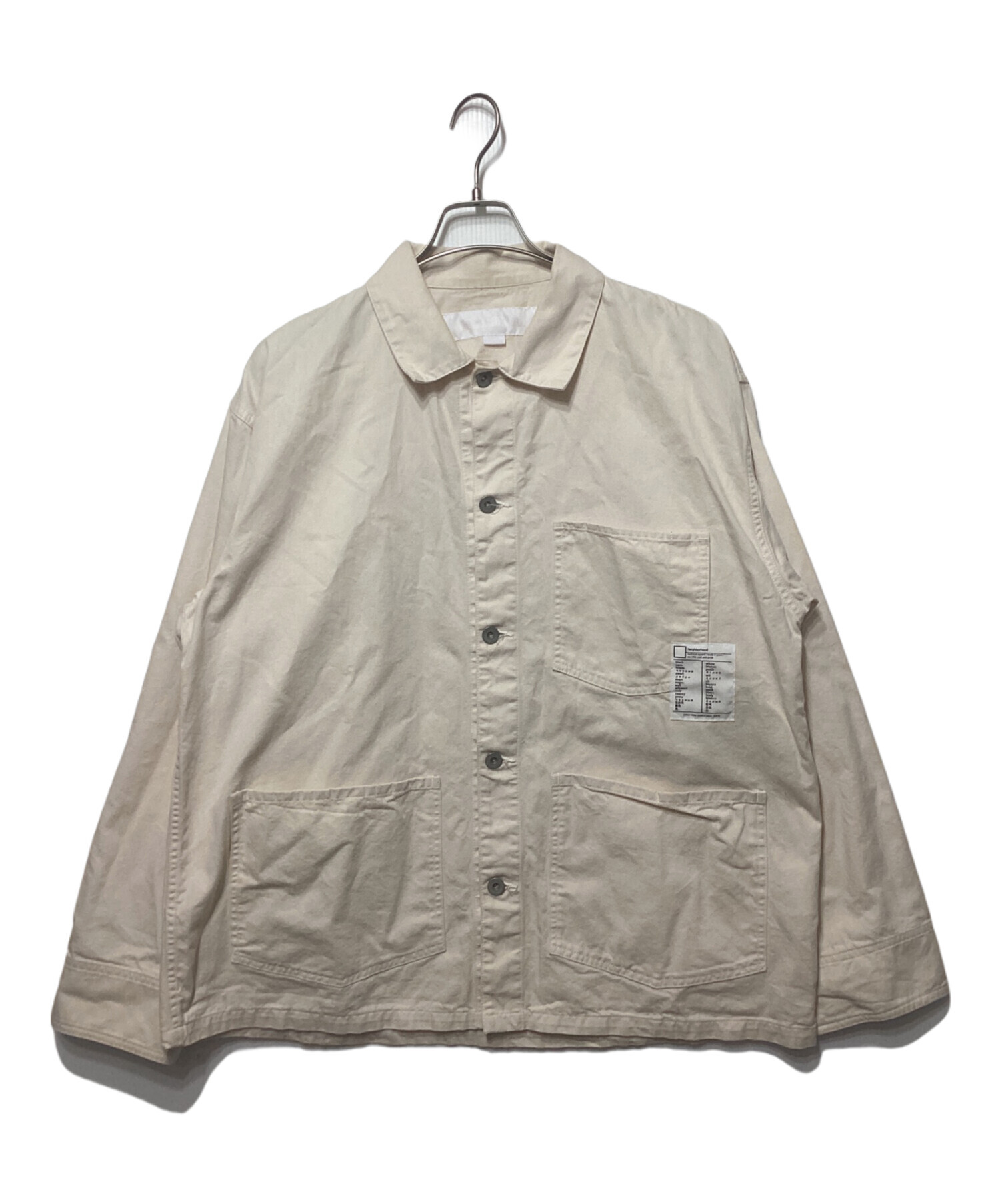 中古・古着通販】NEIGHBORHOOD (ネイバーフッド) BW.ショップコート