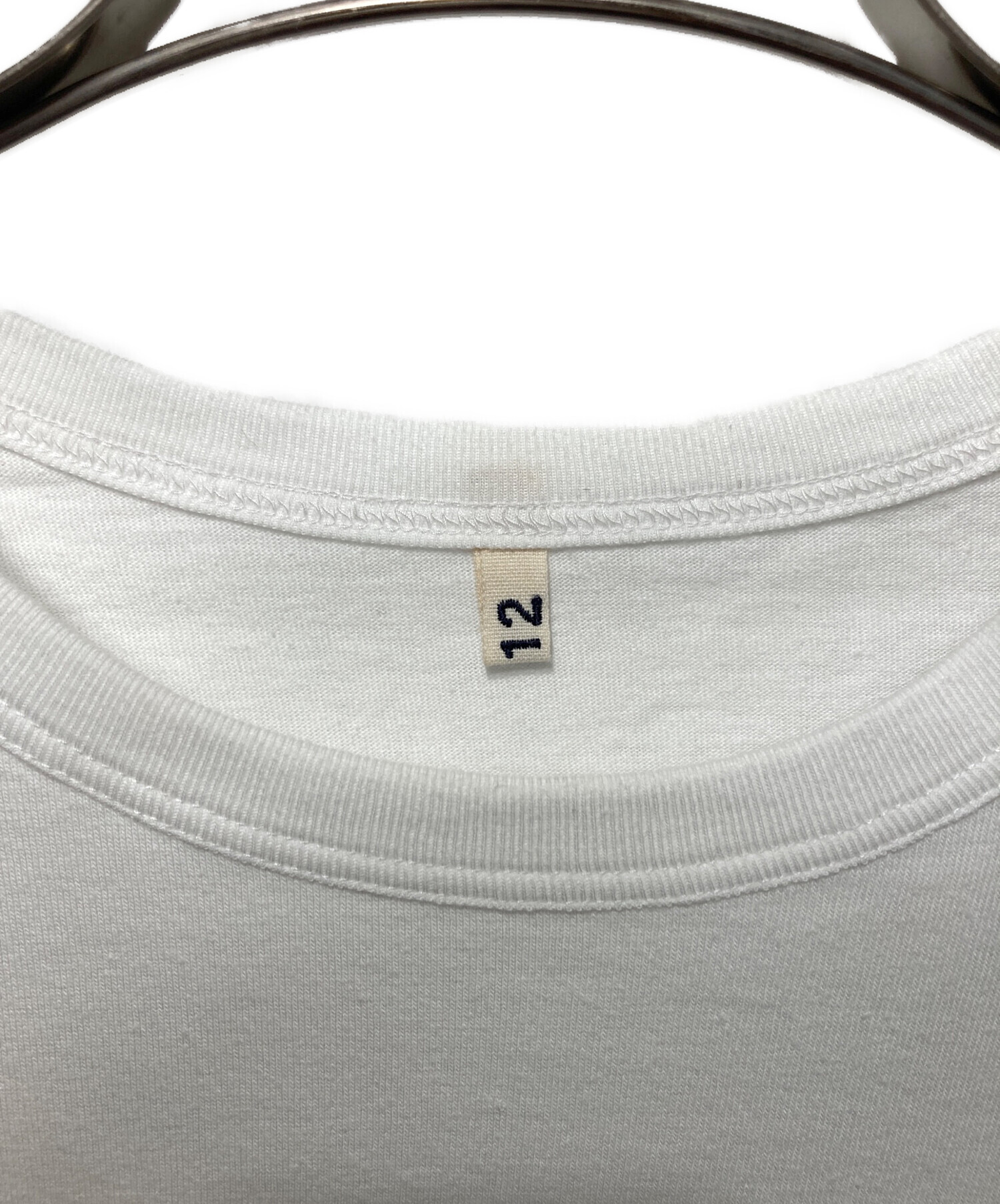 中古・古着通販】KHOKI (コッキ) プリントTシャツ ホワイト サイズ:3